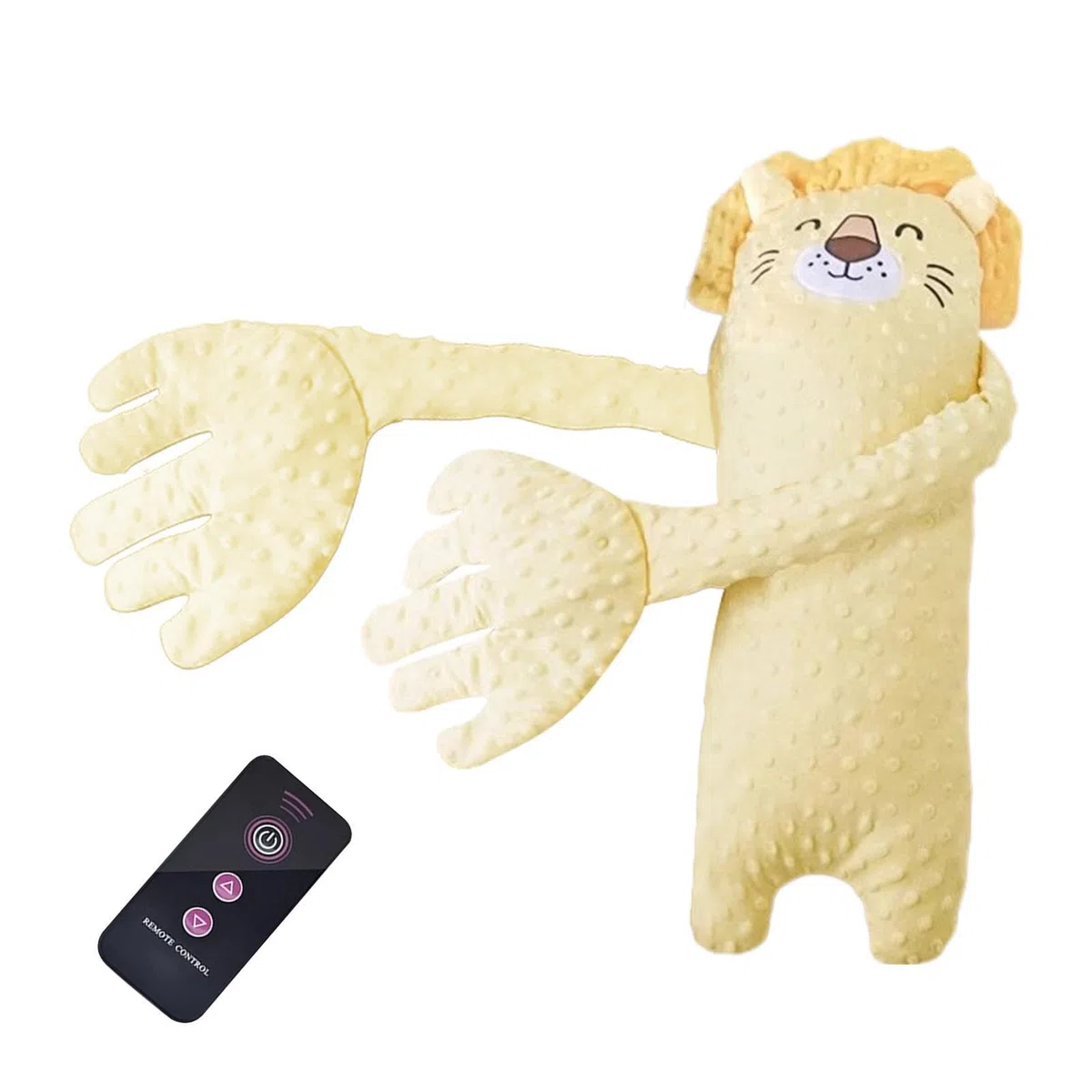 cuscinoper picchiettare la schiena del neonato - cuscinocomfort in peluche per il sonno del bambino, cuscinodi supporto per accarezzare il ritmo morbido, compagno calmante per alleviare lo stress p