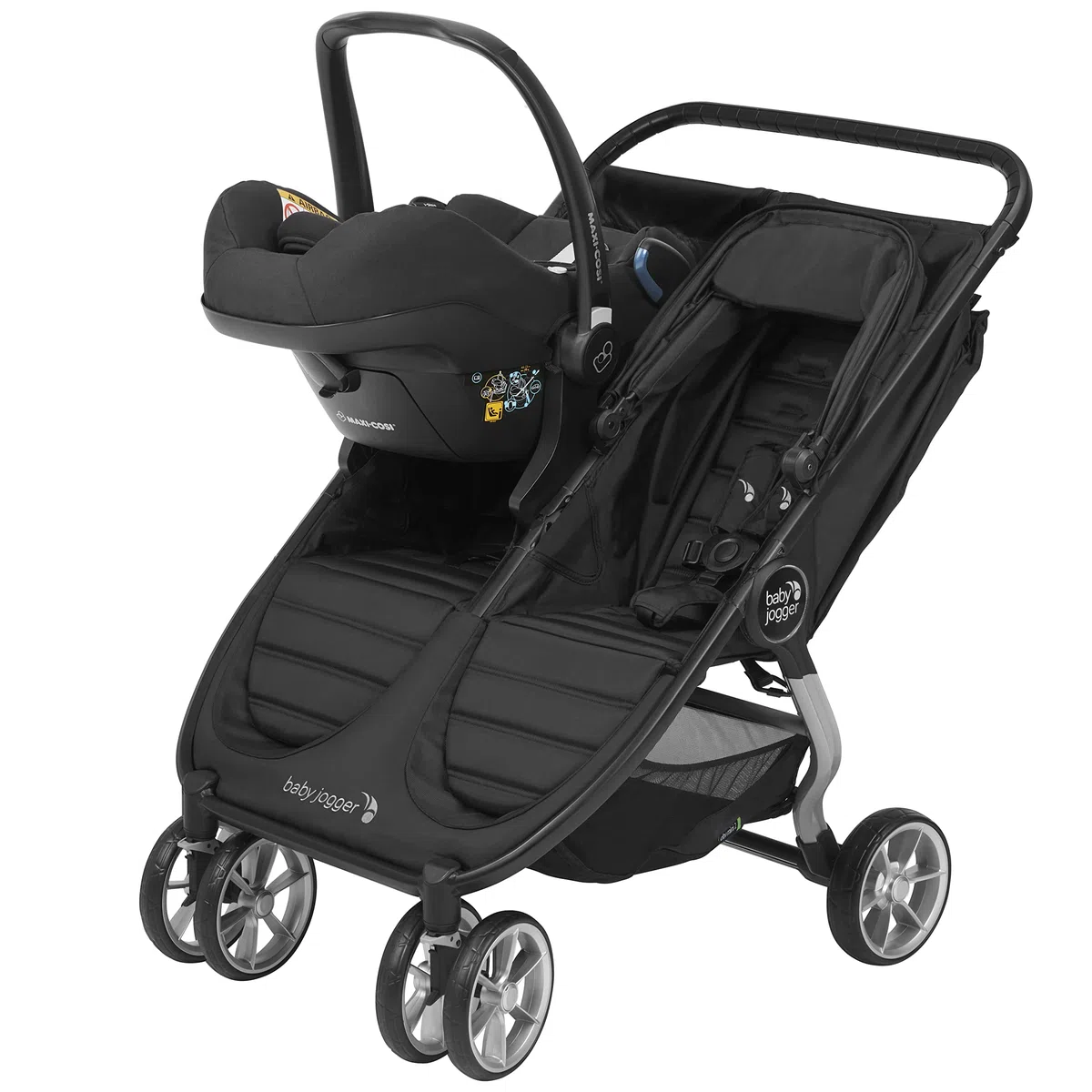 Baby Jogger Adattatore Seggiolino Auto City Min2/Gt2 Double - Cybex,Maxi Cosi - 340 g