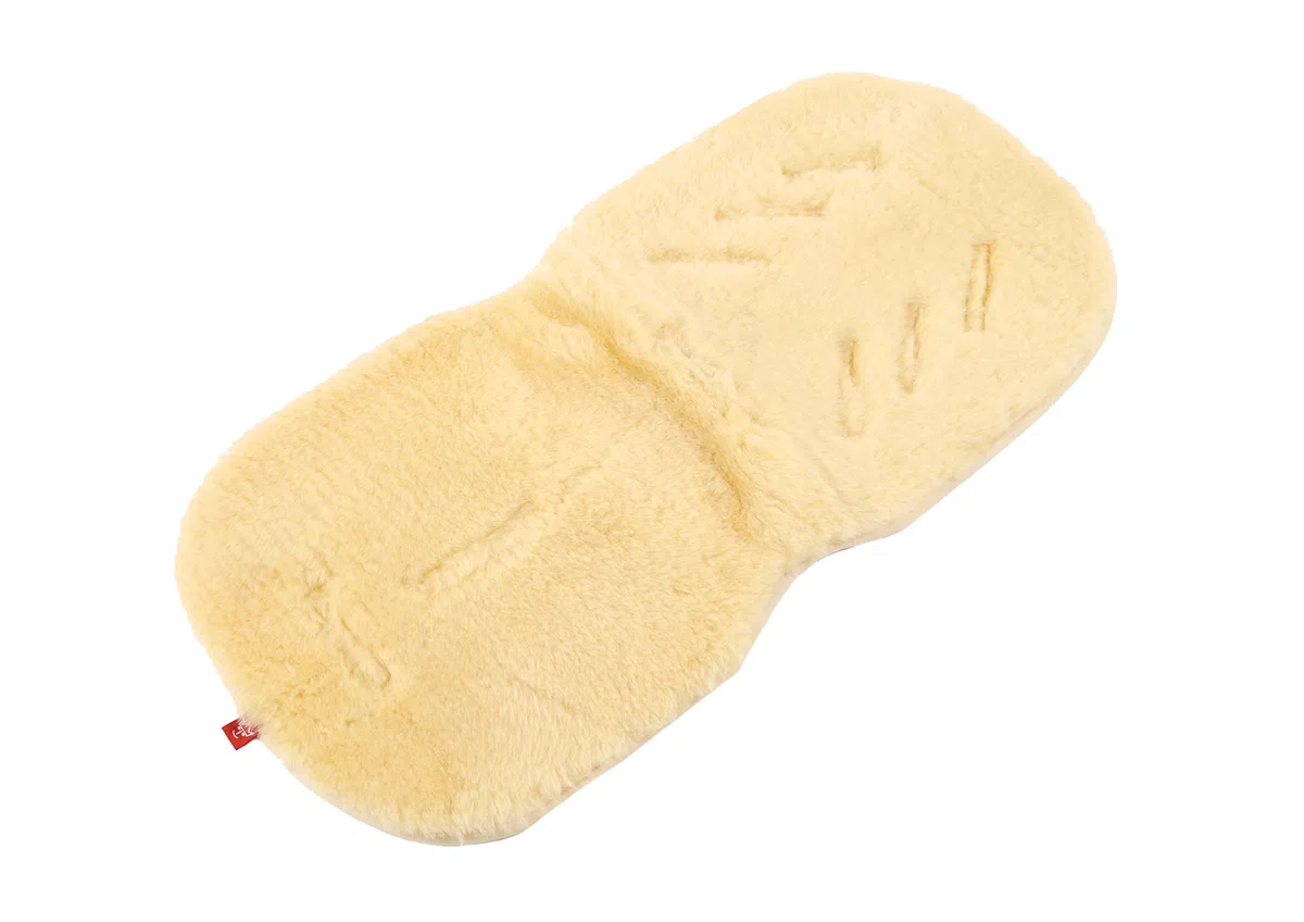 Kaiser Naturfelle 66000 - Vello d'agnello per passeggino, forma universale, 35 x 80 cm