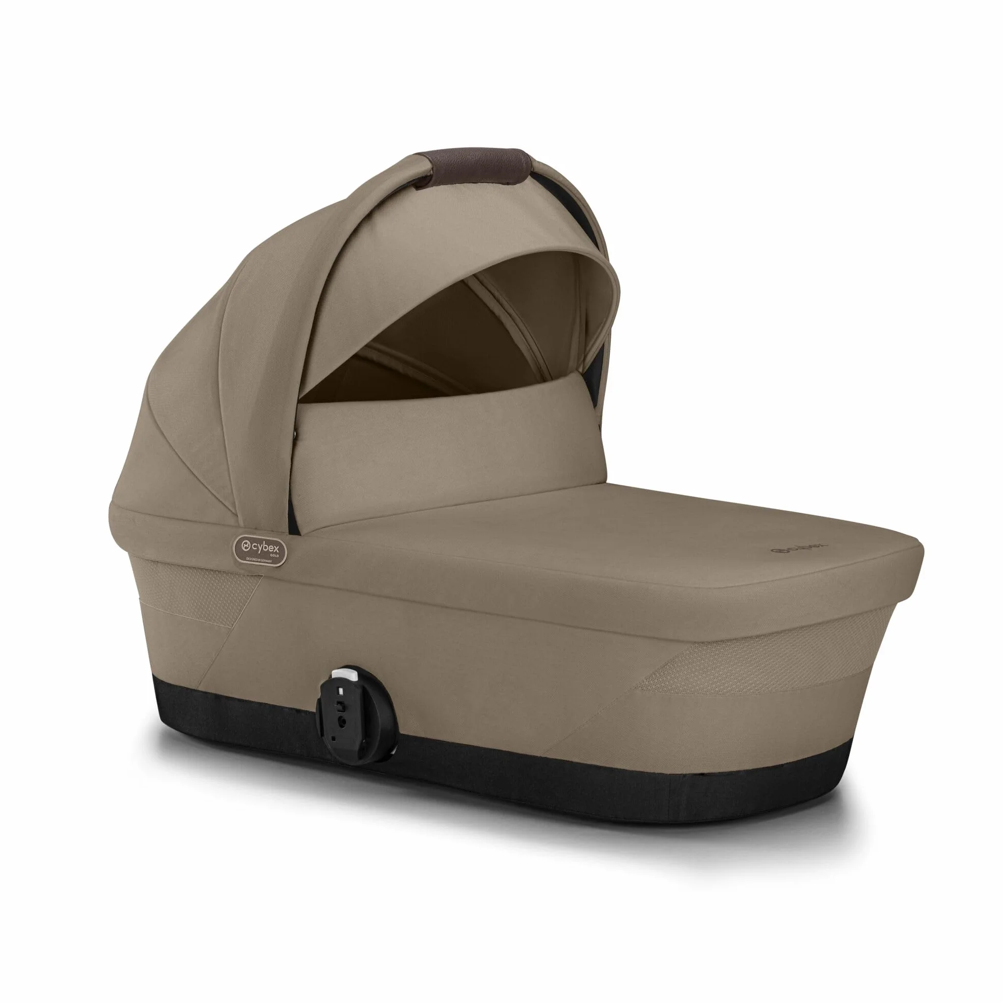 CYBEX Navicella per culla Gold GAZELLE S, dalla nascita a circa 6 mesi (max. 9 kg), per CYBEX Gazelle S ed e-Gazelle S, beige mandorla