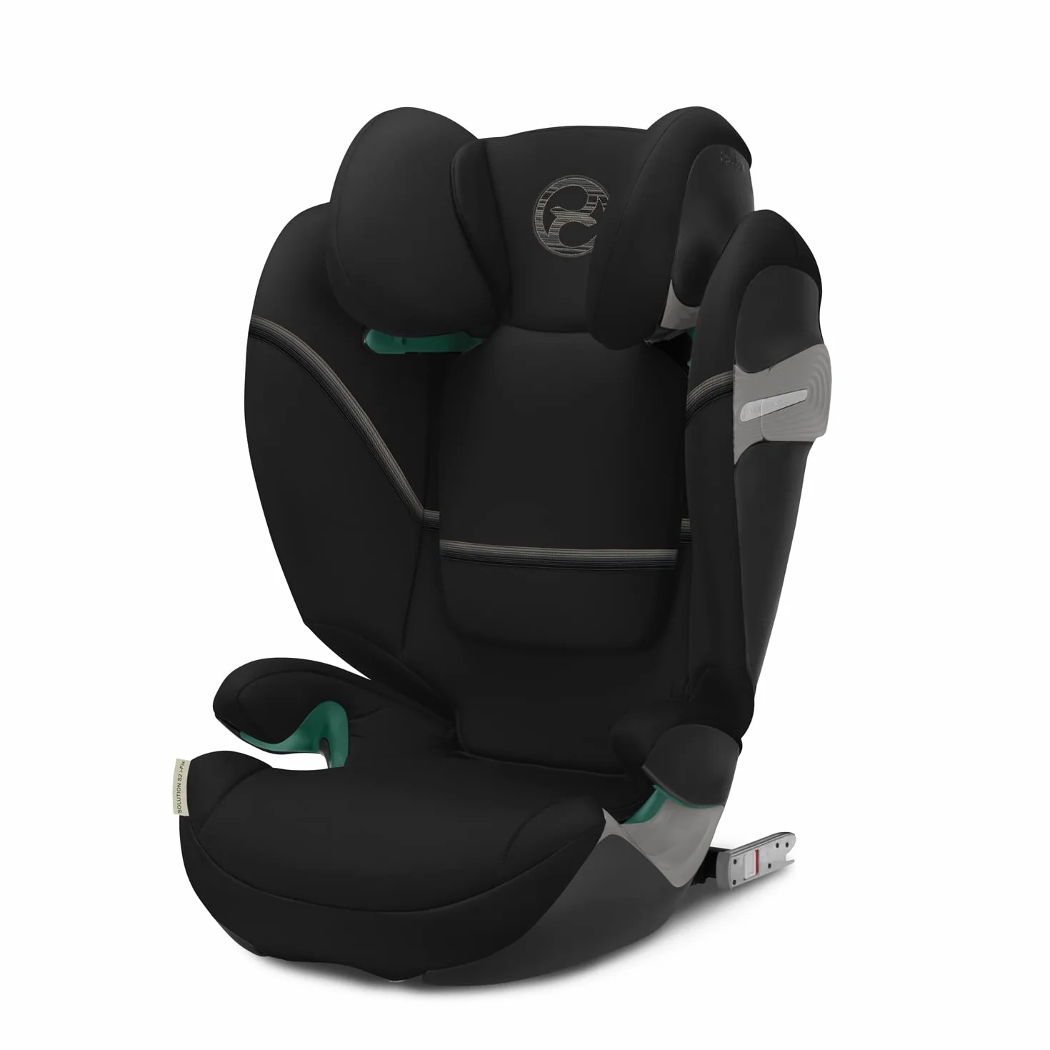 CYBEX Gold Seggiolino Solution S2 i-Fix, Per Auto Con e Senza ISOFIX, 100 - 150 cm, Per Bambini da circa 3 a 12 Anni (15 - 50 kg), Moon Black
