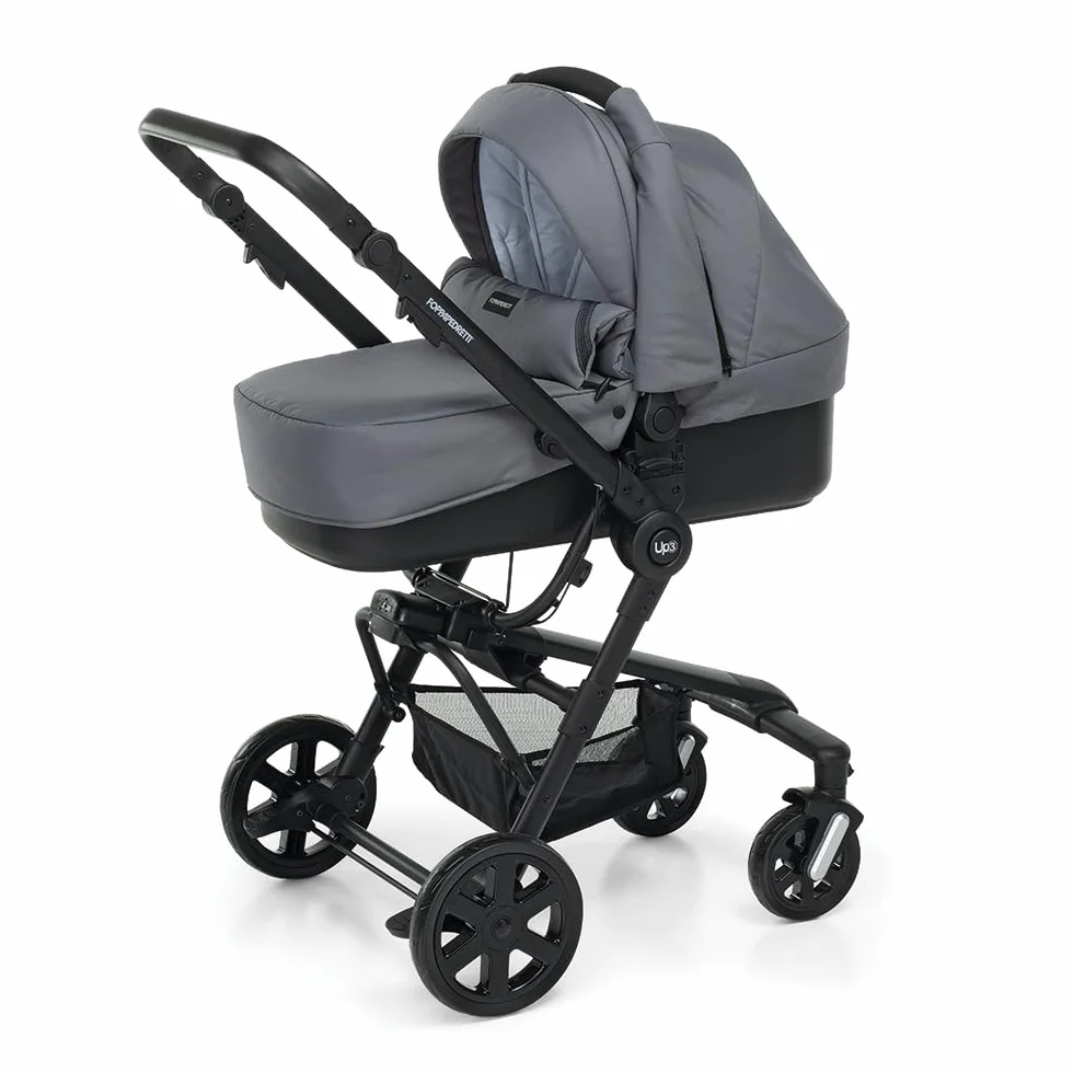 Foppapedretti Up3 i-Size sistema combinato Titanio