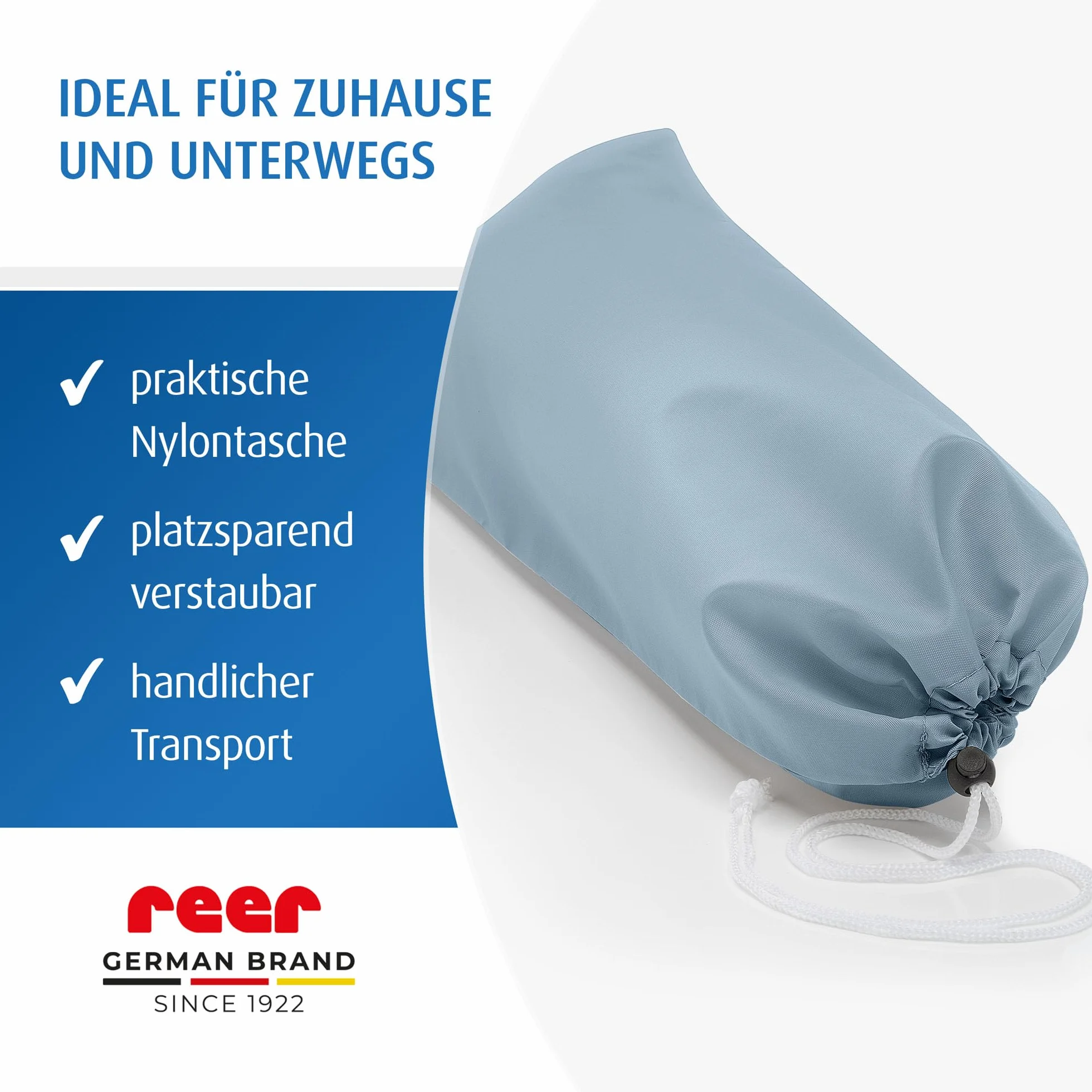 Reer Sleepn Keep, protezione anticaduta per culle, lunghezza 100 cm per letti con una lunghezza di 150-180 cm