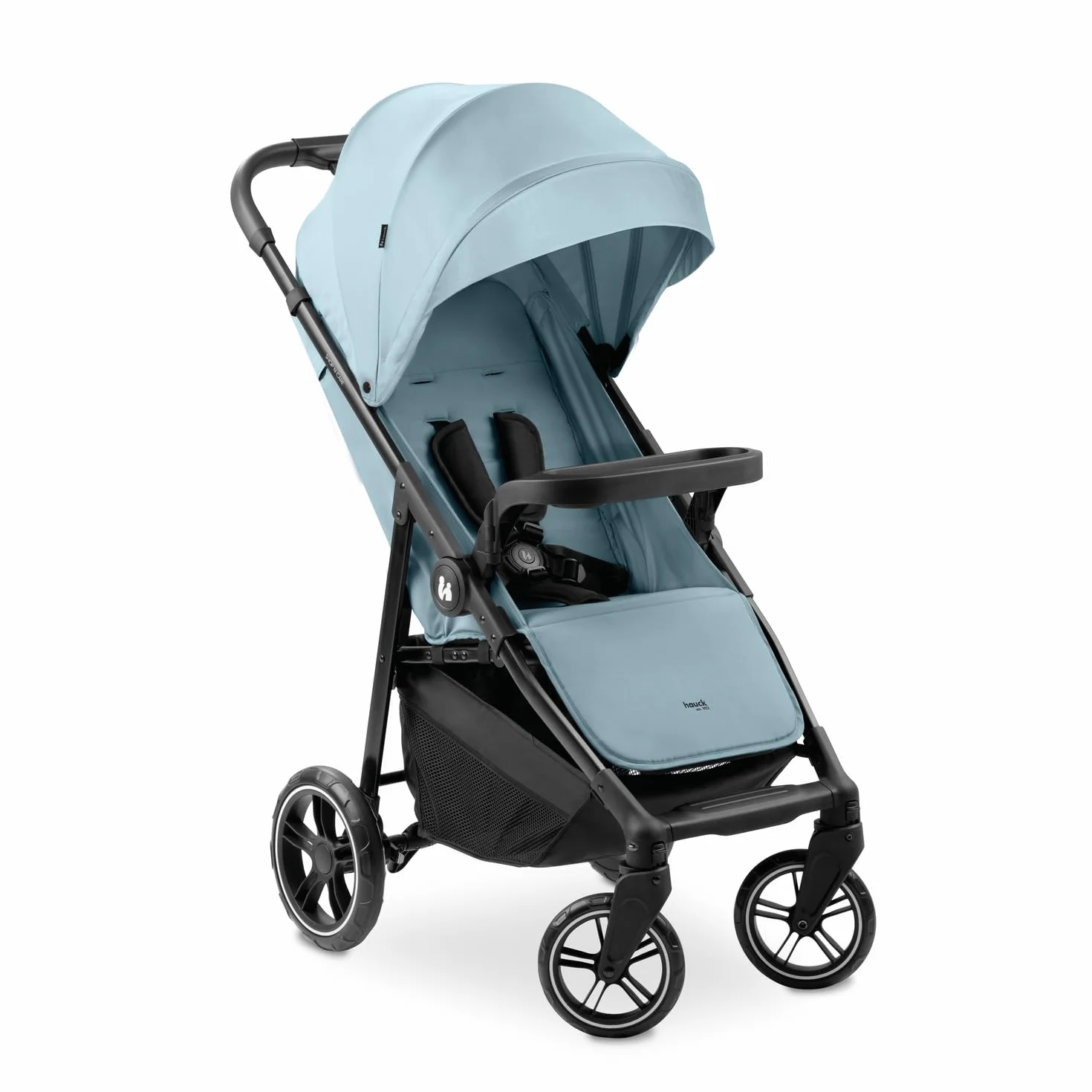 Hauck Passeggino Leggero Shop N Care Reclinabile UPF 50+ Cesto XL Dusty Blu