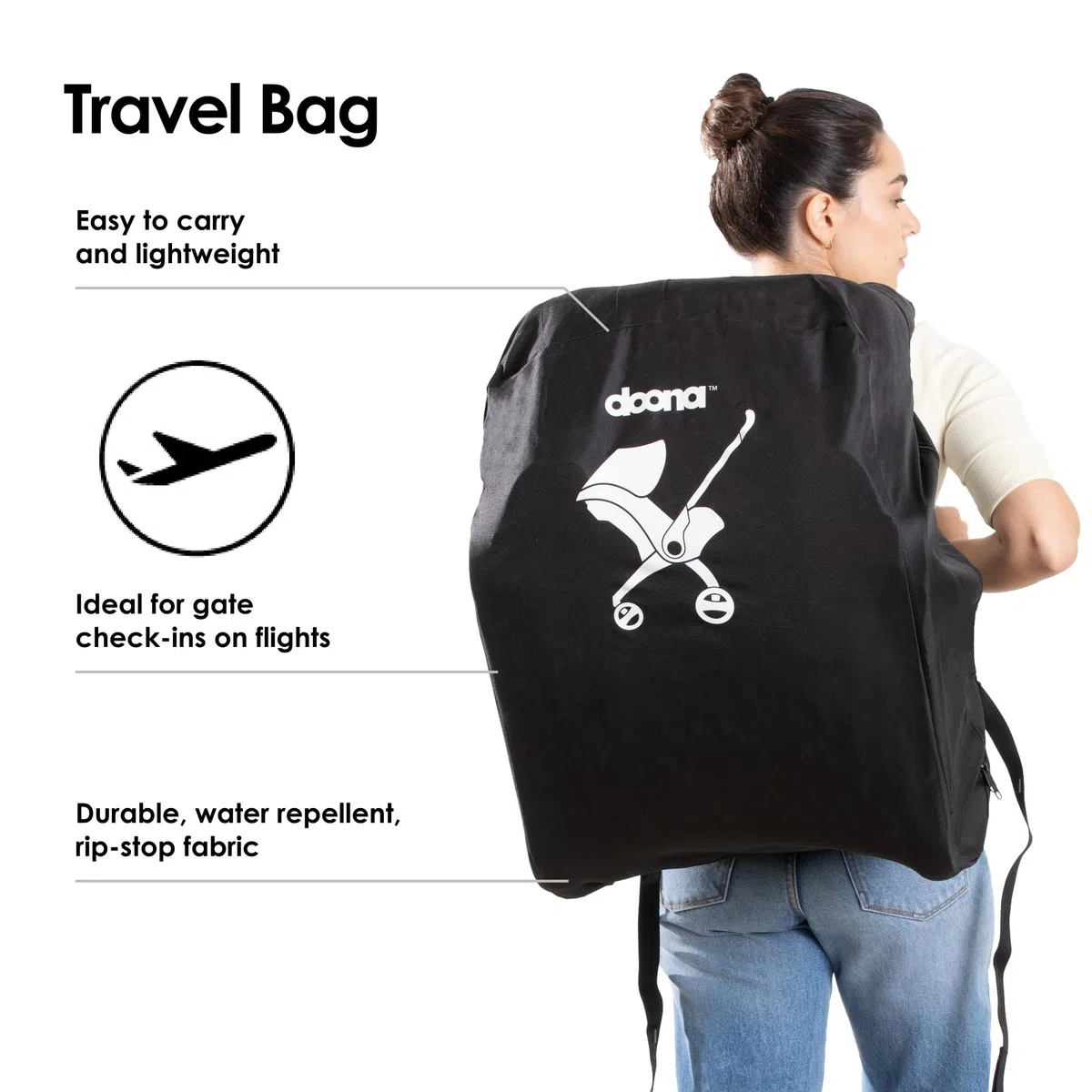 Doona Reistas - Zwart