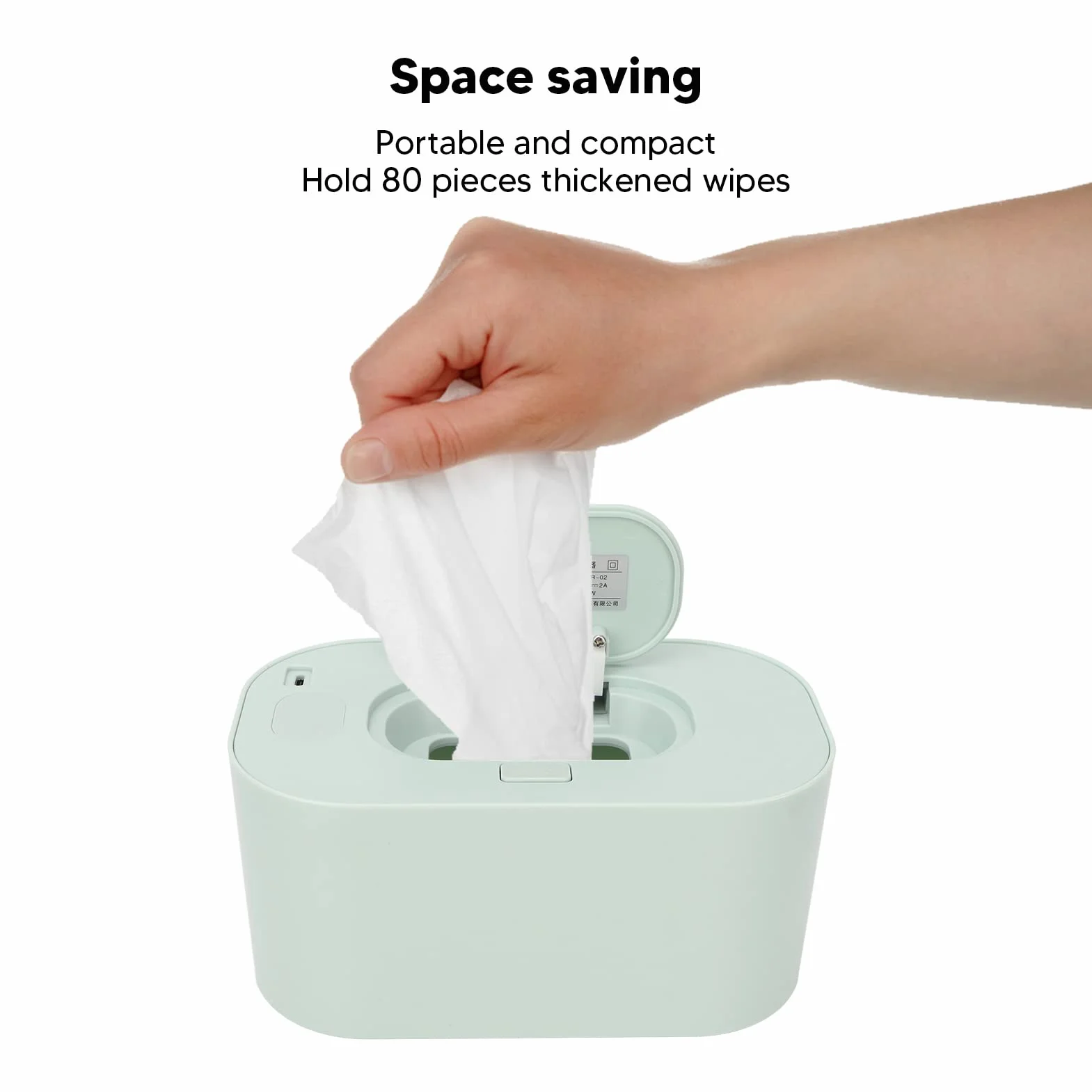 Scaldasalviette per Neonati, Termostato Temperatura USB Pannolino Portatile Scaldasalviette Salviette Scatola Riscaldante per Uso Esterno in Ufficio a Casa