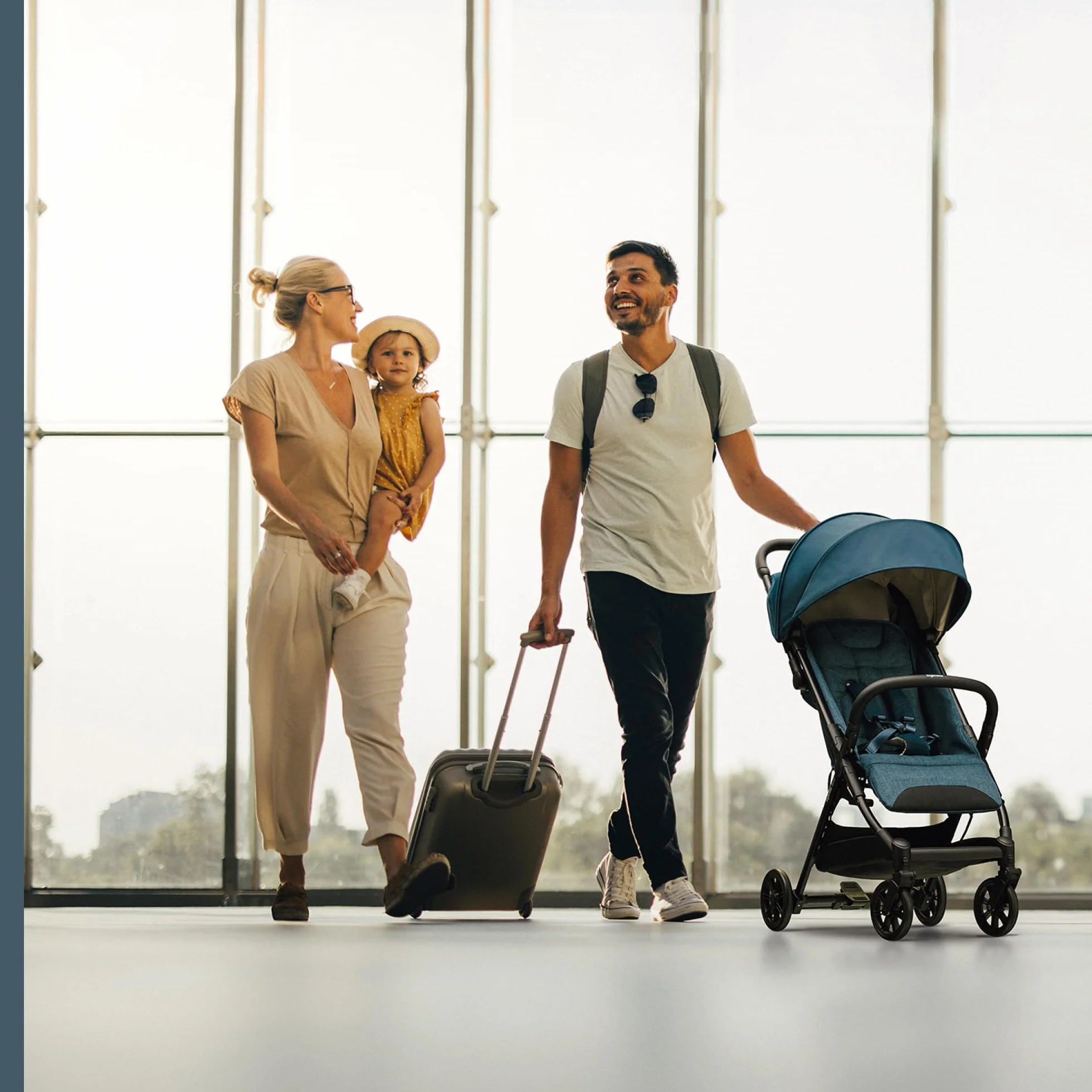 Inglesina Passeggino leggero Quid 2, 22kg, Compatto, Alpaca Beige