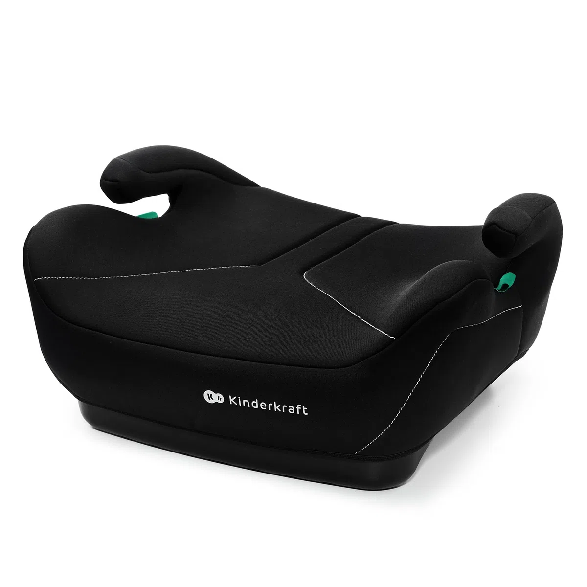 Kinderkraft I-BOOST 2 I-SIZE, Seggiolino auto, 125-150 cm, Seggiolino per Bambini, Seggiolino rialzato per Bambini dai 6 ai 12 Anni, facile da Montare, postura Ergonomica, Schiuma extra, Nero