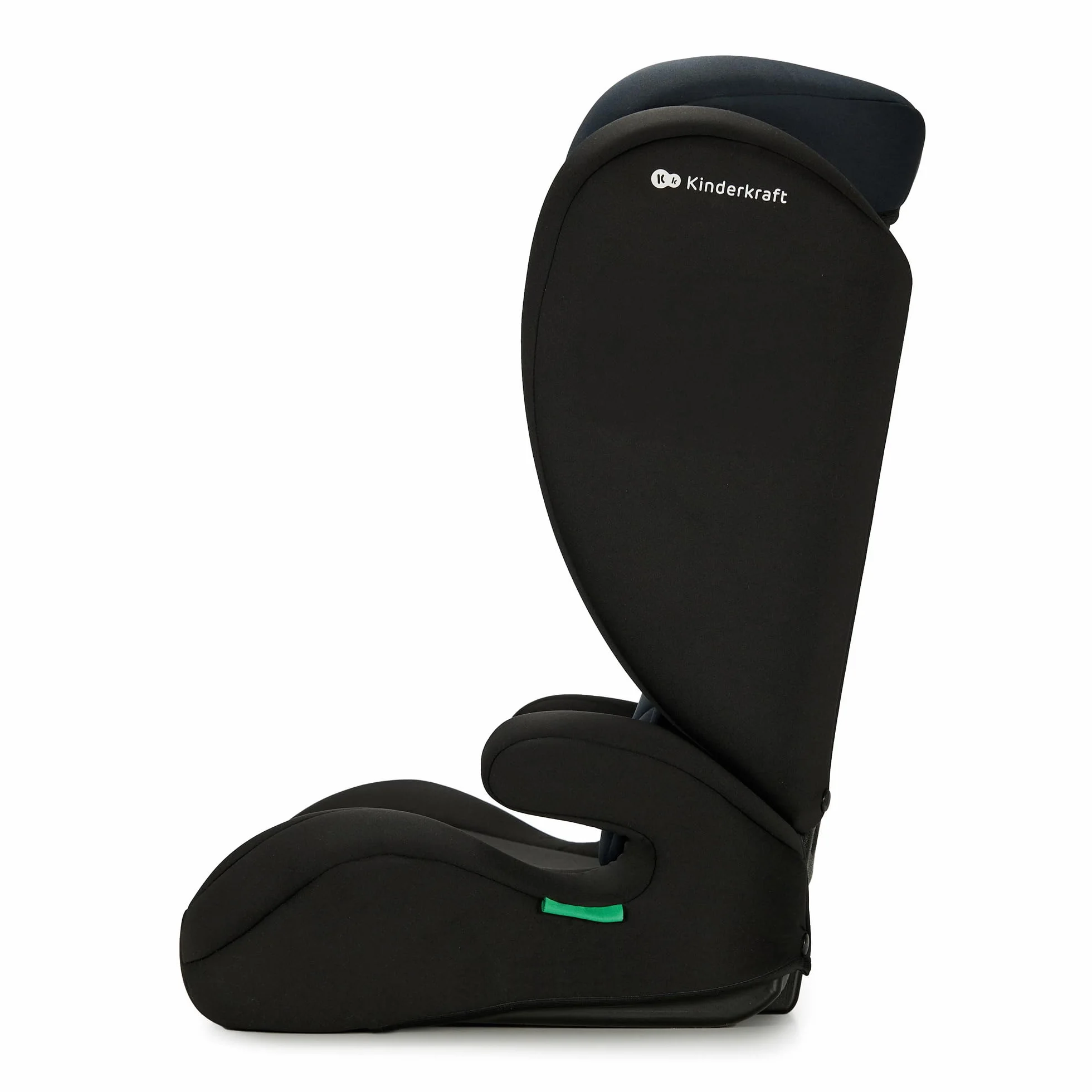 Kinderkraft I-SPARK Seggiolino auto, i-Size, Gruppo 2/3 100-150 cm, da 3,5 a 12 anni, da 15 a 36 kg, leggero (4,85 kg), cintura di sicurezza a 3 punti, Protezioni laterali, Nero