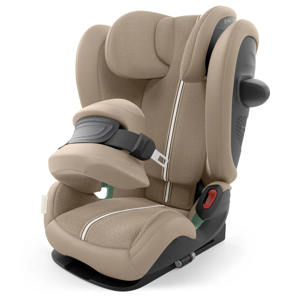 CYBEX Gold Pallas G3 i-Size Plus Seggiolino Auto , 76 - 150 cm, da circa 15 mesi a circa 12 anni (da circa 9 a 50 kg), Almond Beige