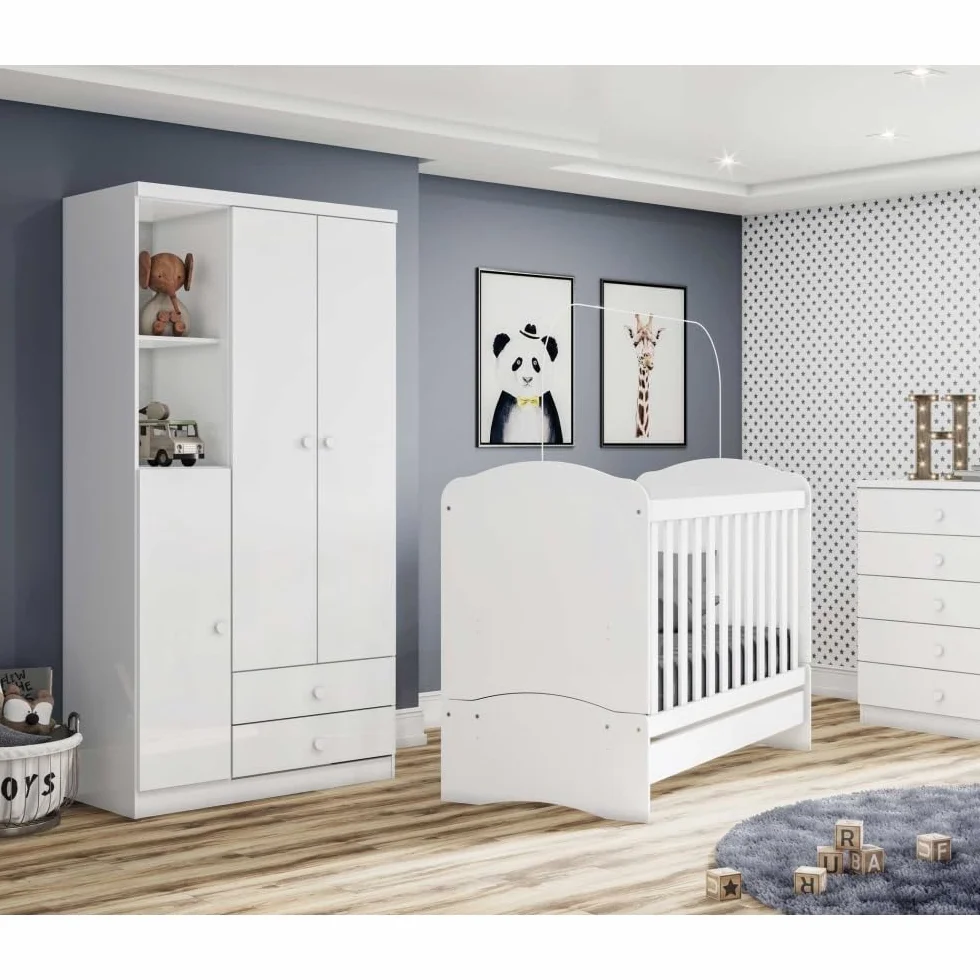 Armadio Cameretta Mint Bianco