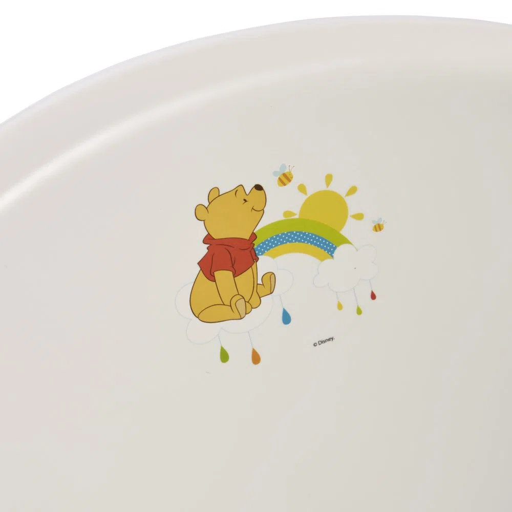 keeeper Winnie Ergonomische Babywanne mit Stöpsel, Ab 0 bis ca. 12 Monate, 84 cm, Maria, Weiß