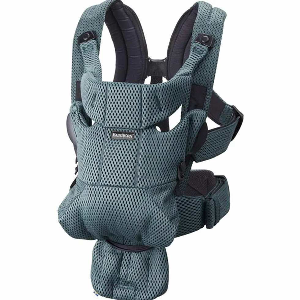 BABYBJÖRN Marsupio Move, 3D Mesh, Verde Salvia