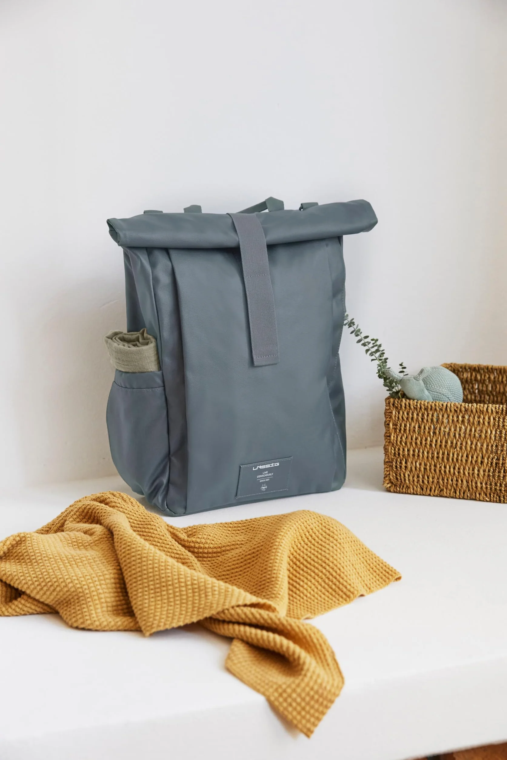 Lässig GRE Rolltop Up Backpack Anthracite