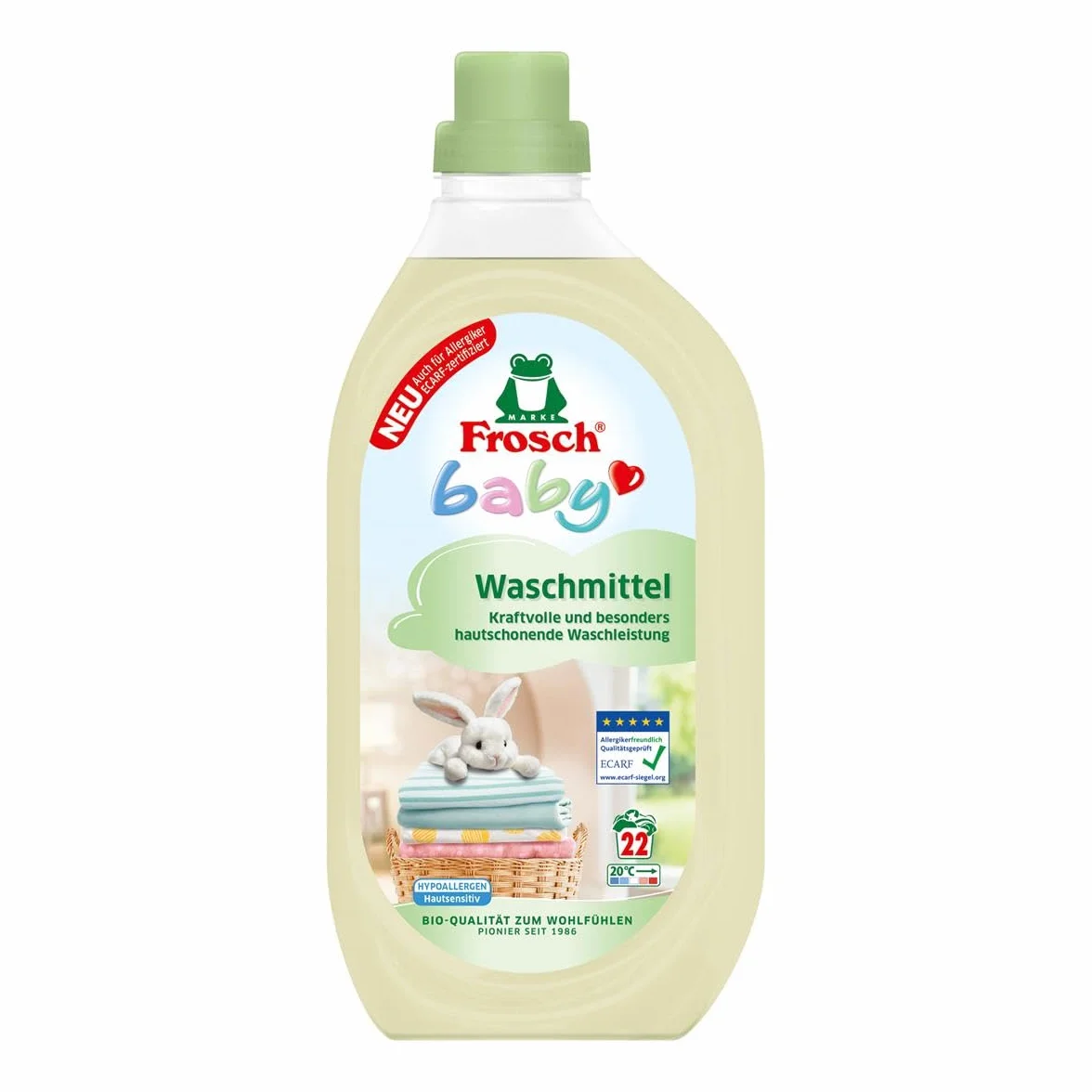 Frosch Detersivo per bambini 1,5 l liquido 21 lavaggi