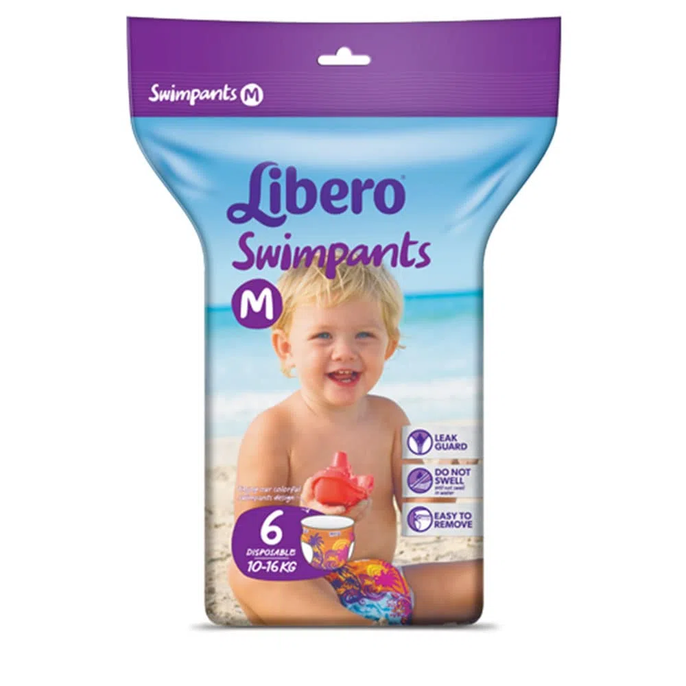 Pannolini Libero Swimpants taglia M - Confezione da 36 pezzi