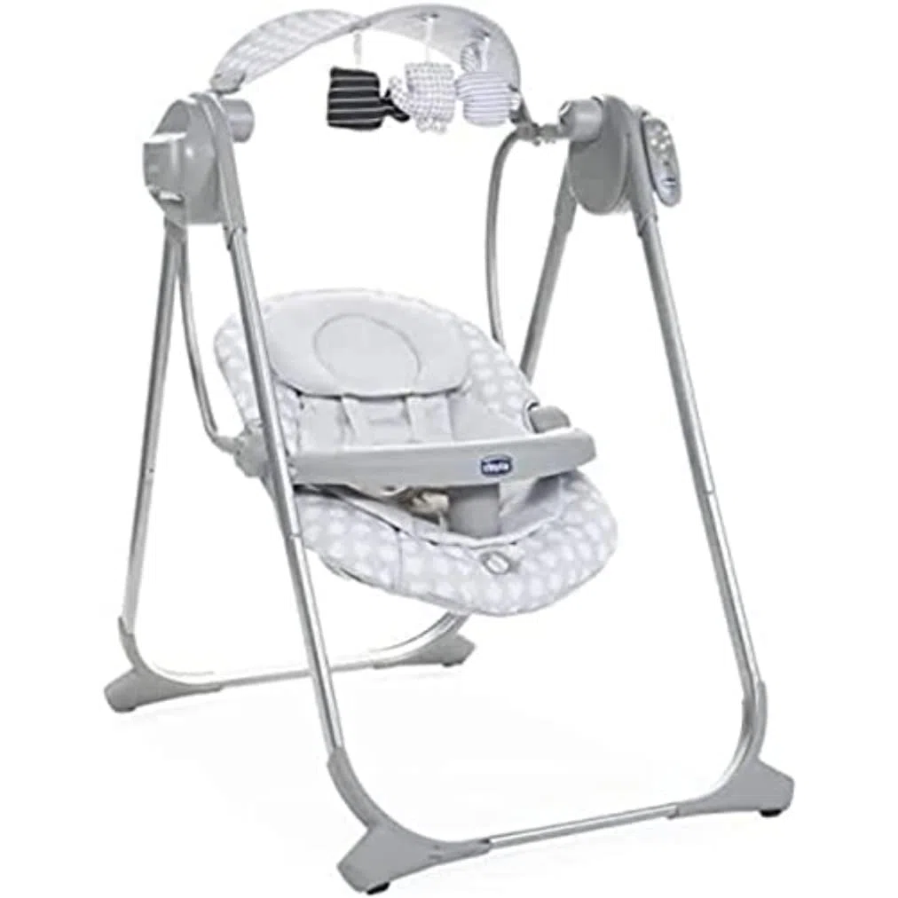 Chicco 07079110490000 Altalena Polly Swing Up Paprika, 0m+, Argento