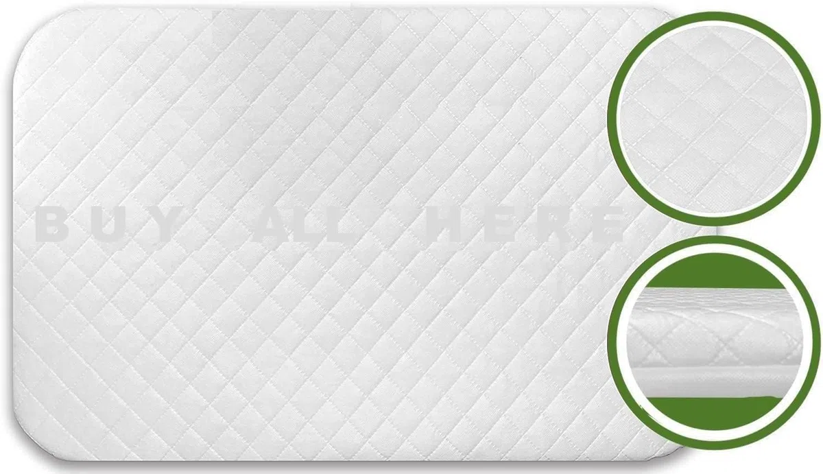 Next2Me - Materasso per culla Chicco & Tutti Bambini Next to Me, lavabile, anallergico, fodera trapuntata rimovibile, extra spesso, dimensioni 200 x 130 cm