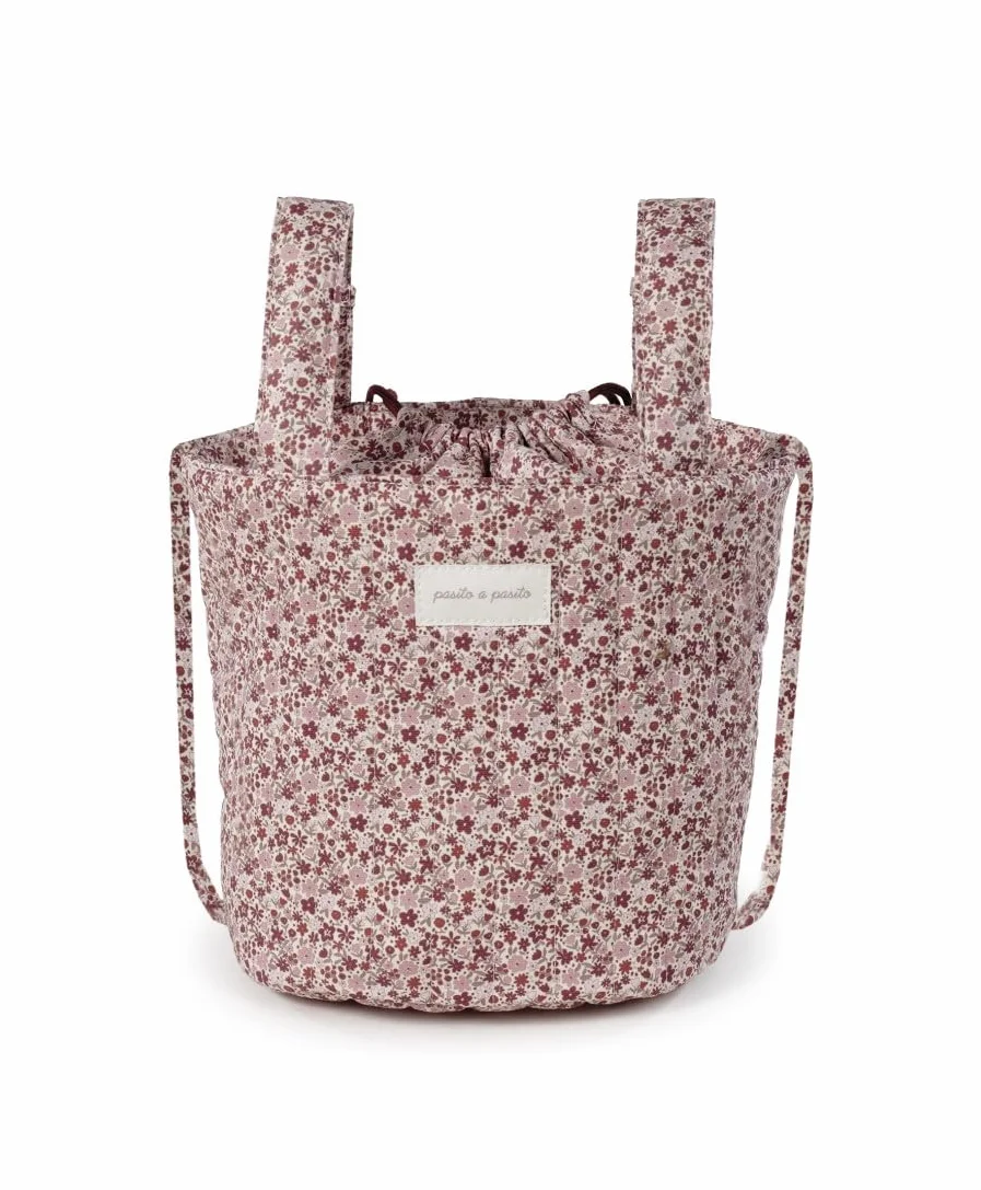 Pasito a Pasito Borsa Bucket Cherry