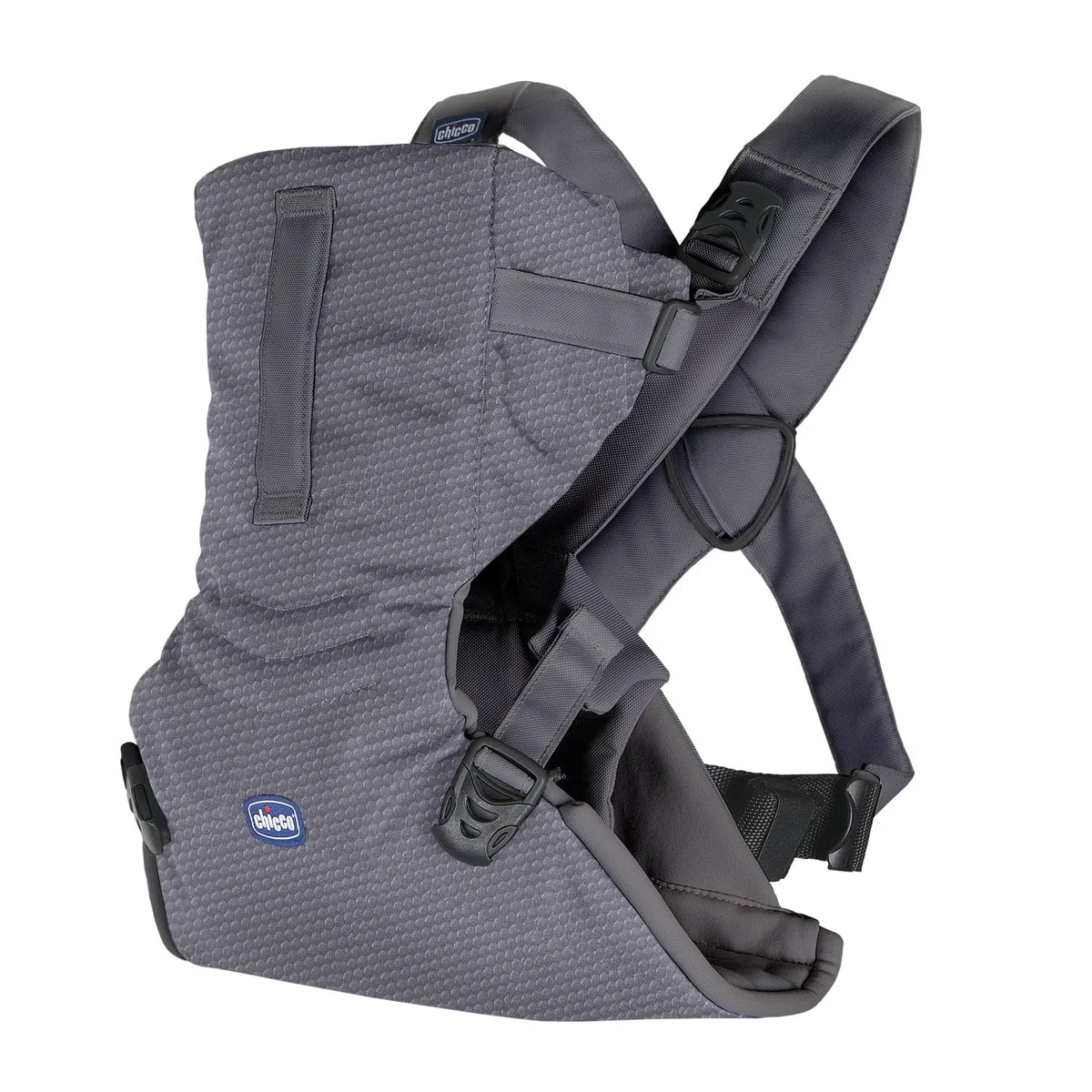 Chicco Easyfit Marsupio Neonati Ergonomico per Bebè e Bambini dalla Nascita a 9 Kg, Porta Bebè Semplice e Intuitivo da Indossare, Fronte Mamma e Fronte Strada, Supporto per Testa e Collo, Moon Grey