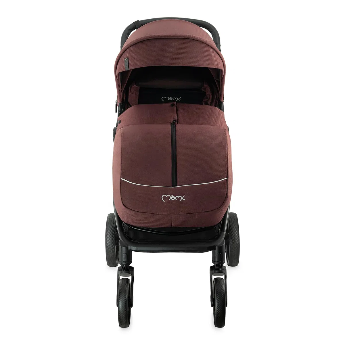 Il passeggino MoMi CLARA a partire da 6 mesi, fino a 22 kg di peso corporeo, cinture di sicurezza a 5 punti, coprigambe, portabicchieri, cestino per la spesa, borsa, zanzariera, telo parapioggia