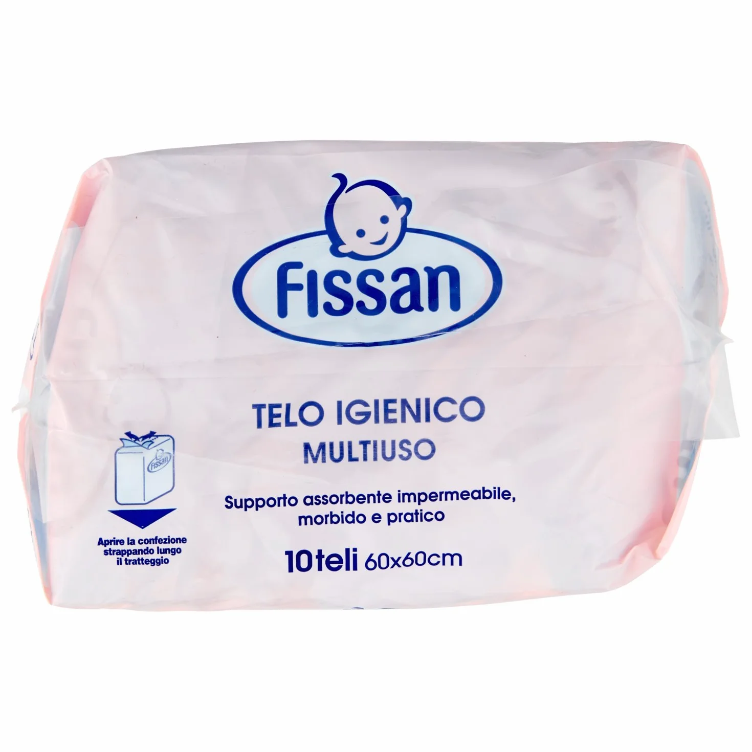 FISSAN BABY Telo igienico MEGAPACK 80 Teli (8 confezioni da 10 teli)