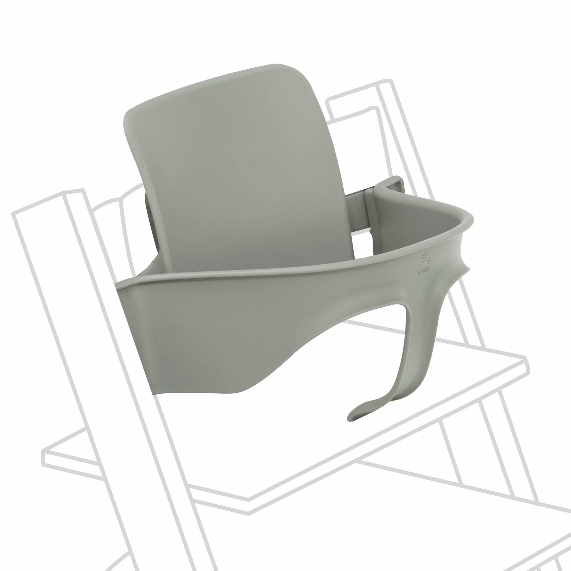 Stokke Tripp Trapp Baby Set 2 Glacier Green Seggiolone 6-36 mesi