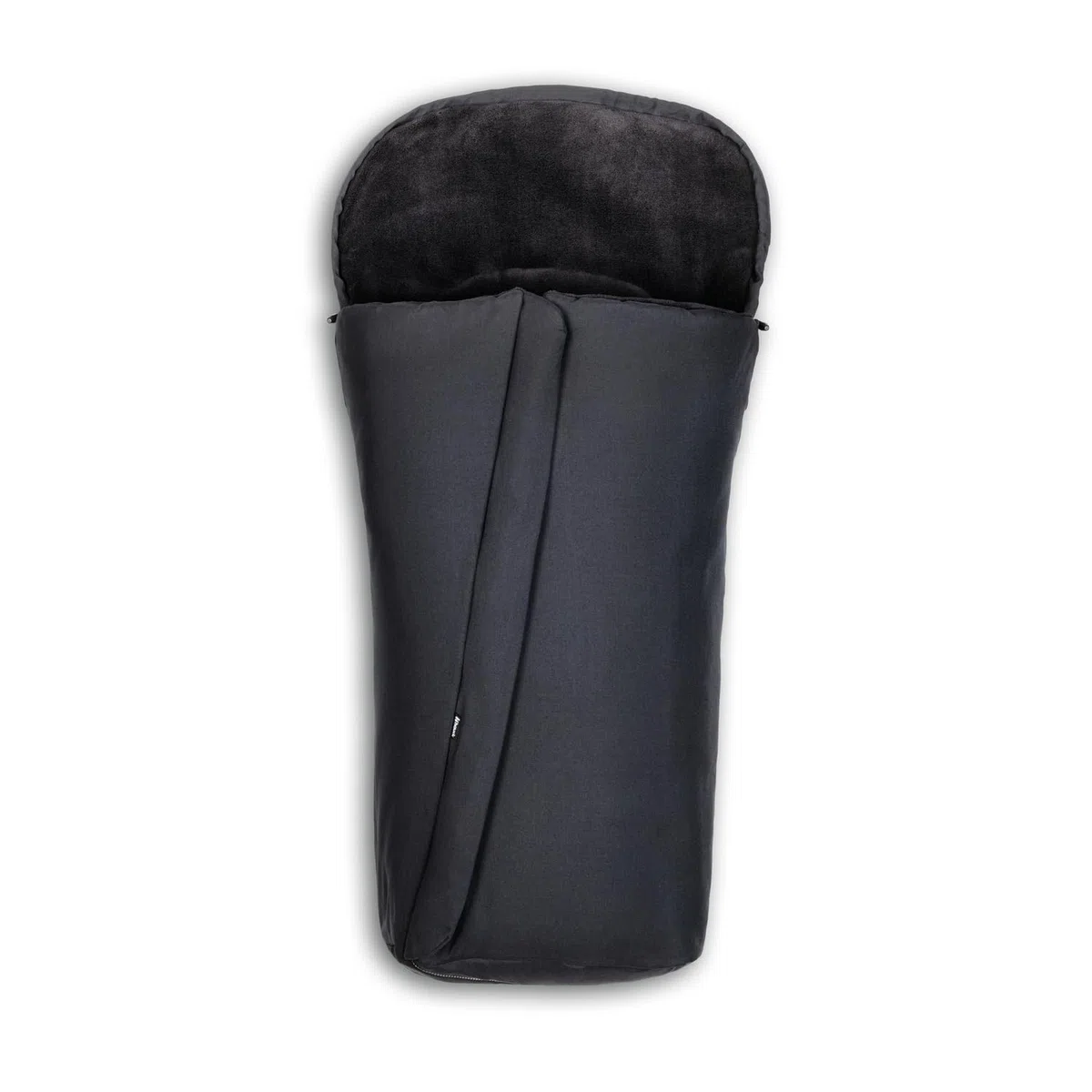 hauck Sacco Passeggino Universale, Nero - 105 x 57 x 10 cm, Caldo e Antivento con Interno in Pile, Cerniera a 2 Vie, Antiscivolo, Lavabile, Arrotolabile in una Borsa, dalla Nascita fino a 3 Anni