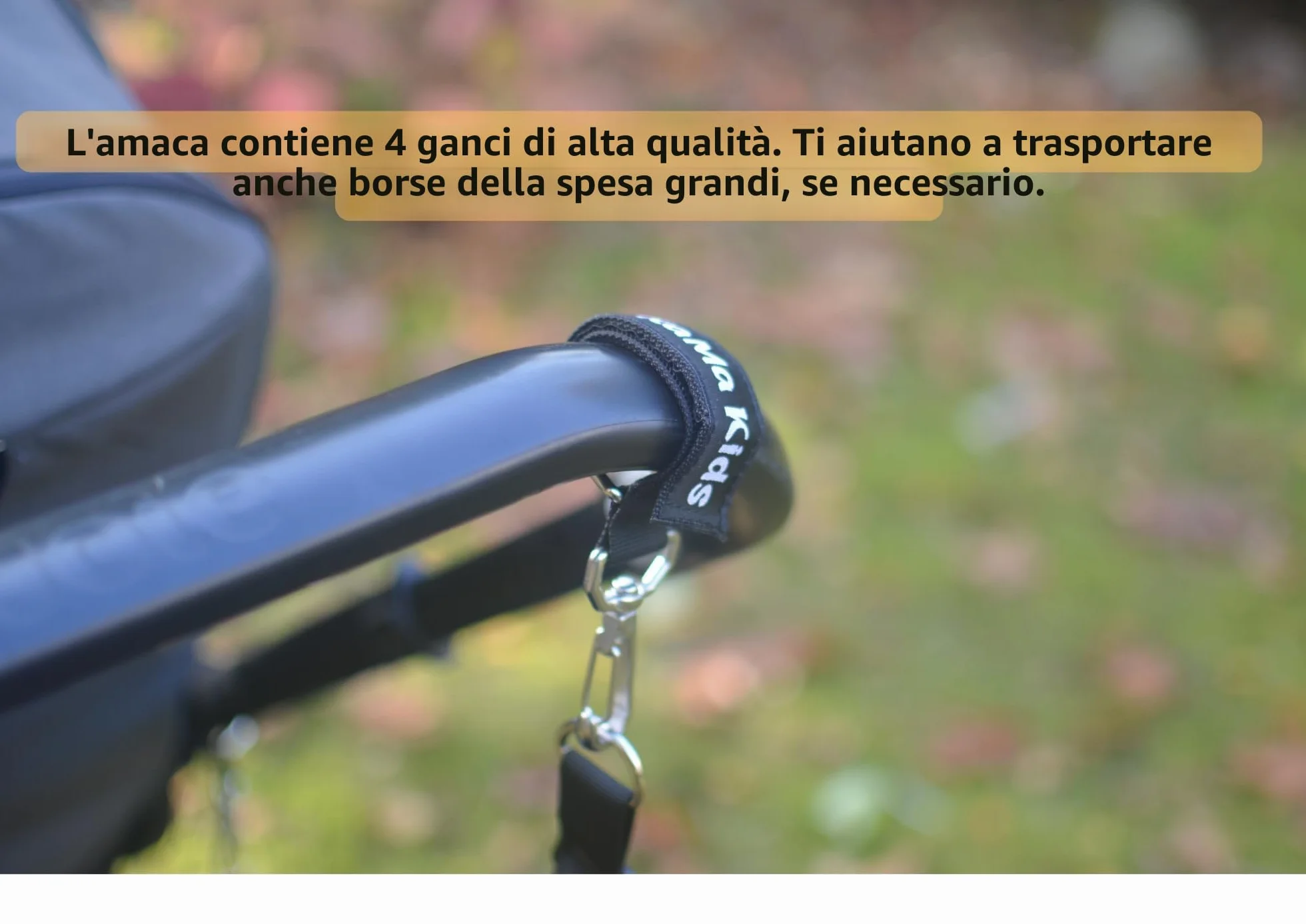 Amaca per passeggini universale alternativa alla Buggy Board ampio spazio per gradini