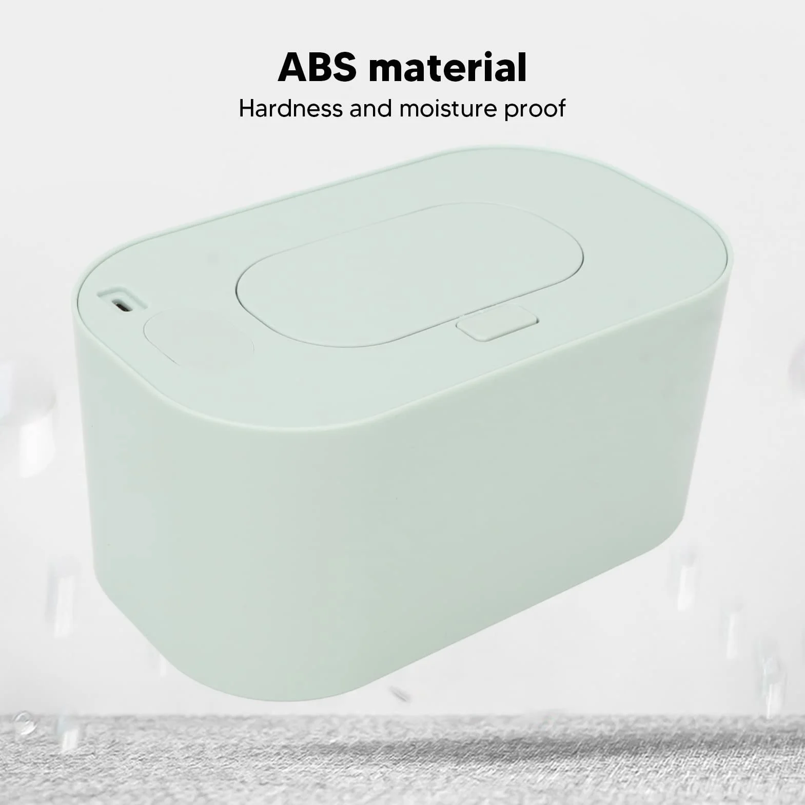 Scaldasalviette per Neonati, Termostato Temperatura USB Pannolino Portatile Scaldasalviette Salviette Scatola Riscaldante per Uso Esterno in Ufficio a Casa