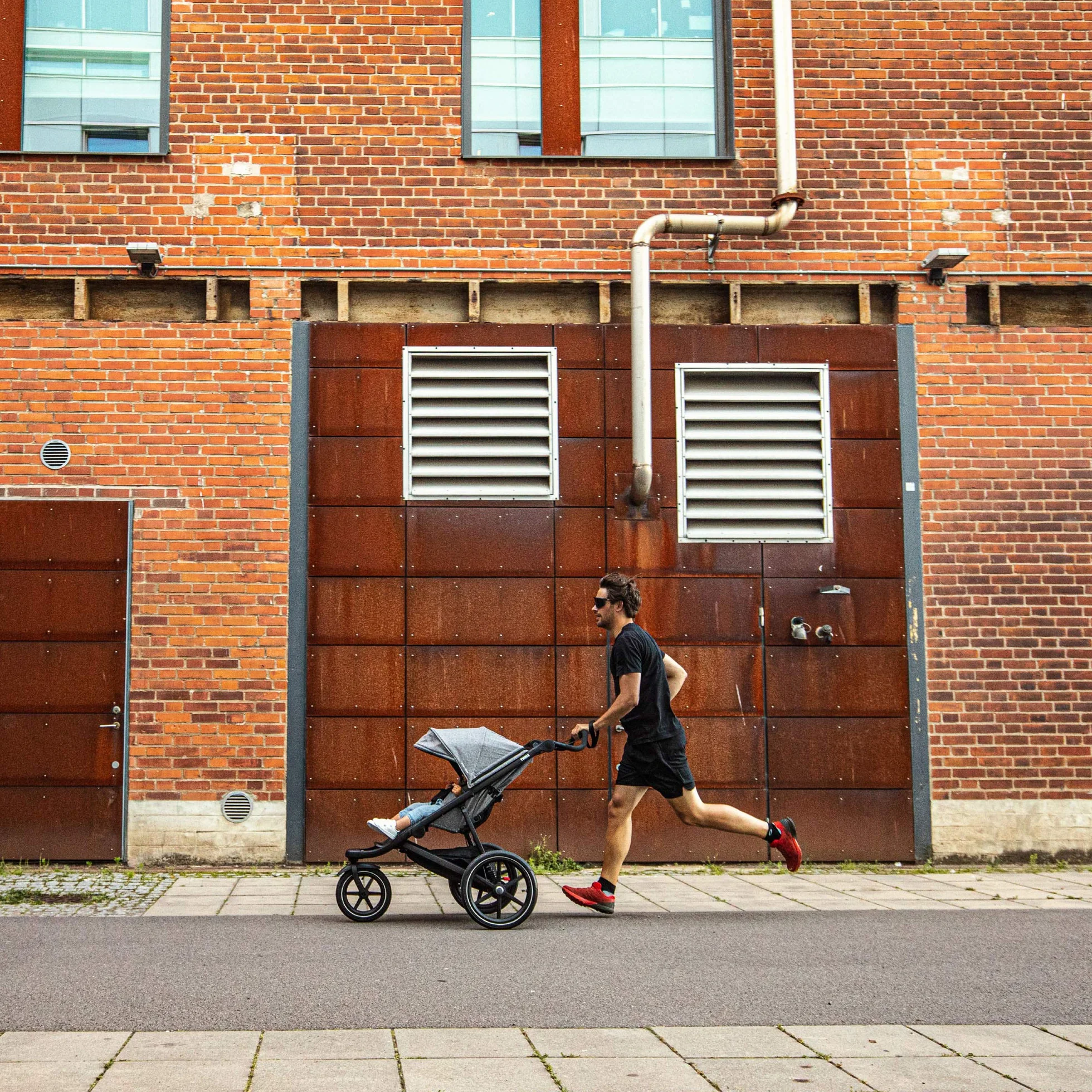 Thule Urban Glide 2 Passeggino Da Jogging Melange Grigio