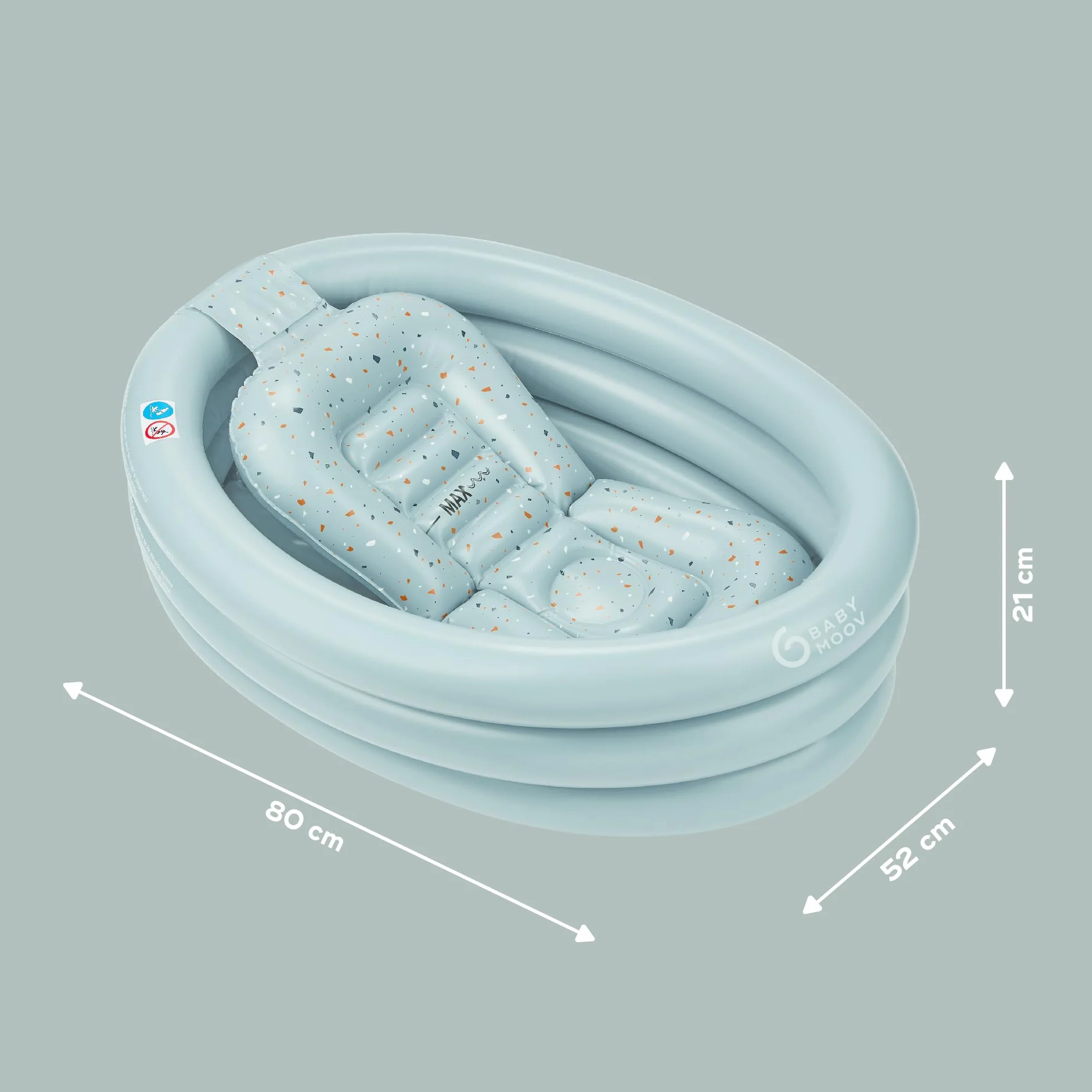 Babymoov Vaschetta gonfiabile evolutiva AQUADOTS