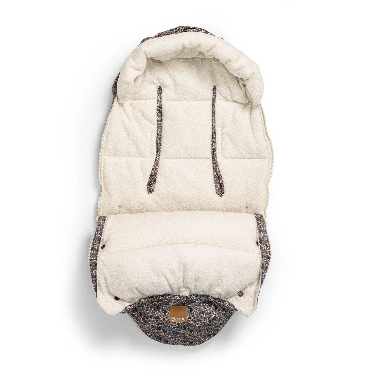 Elodie Details Sacco Passeggino Invernale Universale - Coprigambe Imbottito, Sacco Termico Antivento e Impermeabile, Morbido e Caldo, Compatibile con Passeggini e Carrozzine - Giardino Blu