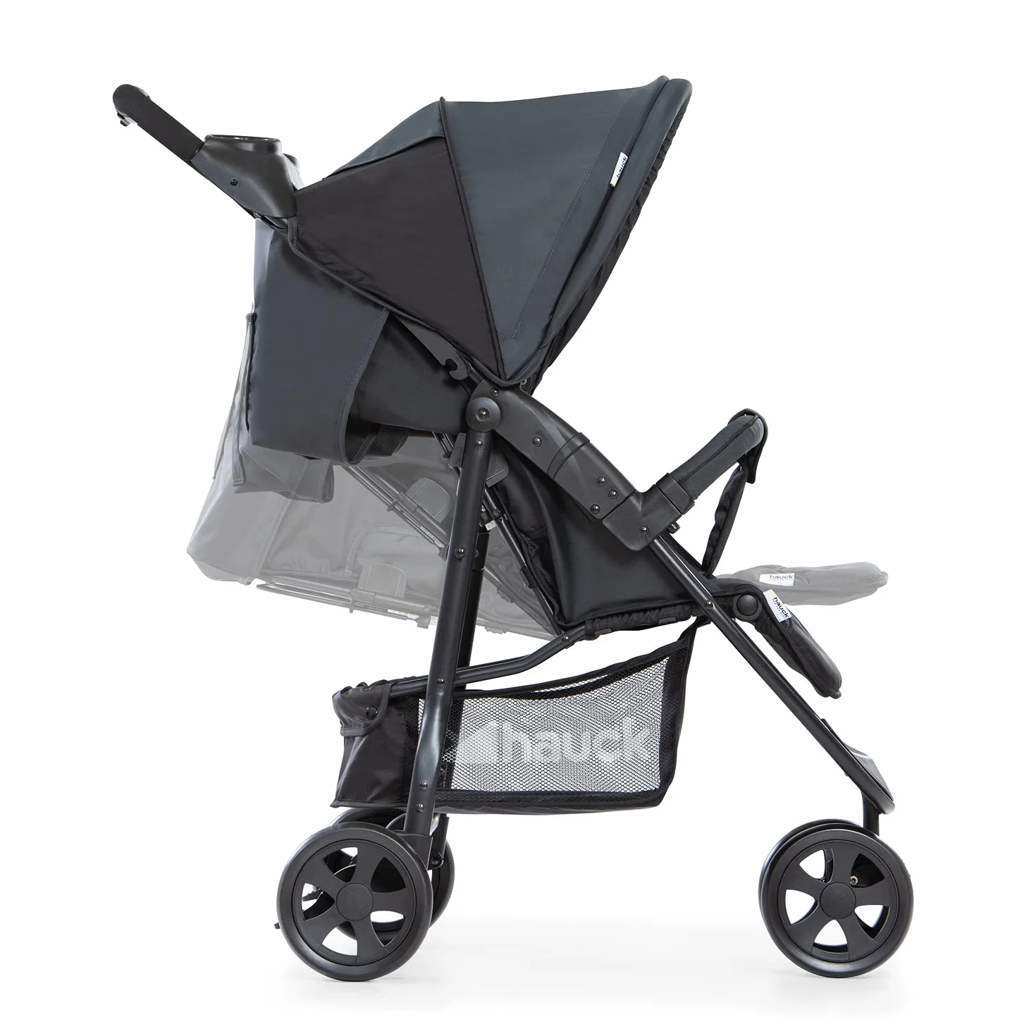 hauck Citi Neo II Passeggino Leggero 3 Ruote con Vassoio e Portabibite, Schienale Reclinabile fino a 22 kg