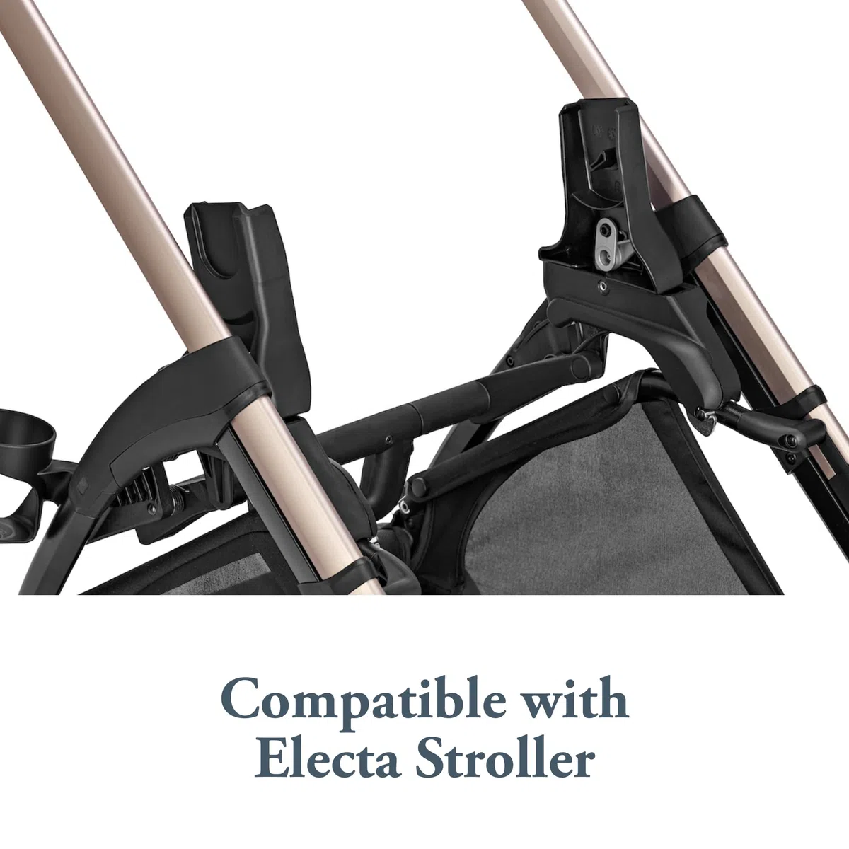 Inglesina Electa - Adattatore per seggiolino auto per passeggino, compatibile con seggiolini auto Nuna, Maxi-COSI, Cybex e Clek, adattatore facile da installare, sicuro e conveniente per il
