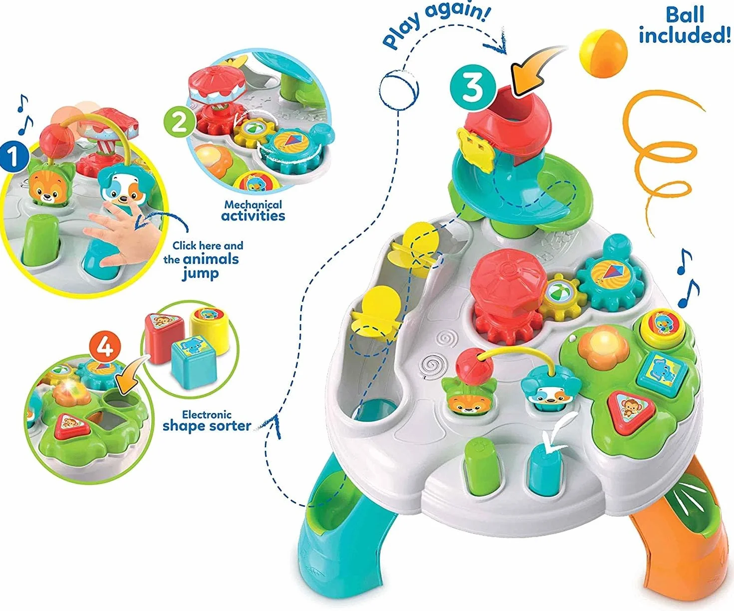 Clementoni Baby Park Activity Table