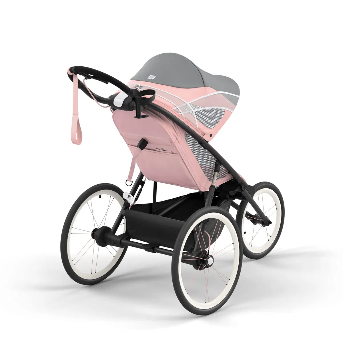 Cybex Porta bevande 2-in-1 per passeggino da jogging AVI, Portabottiglie e portacellulare, Nero