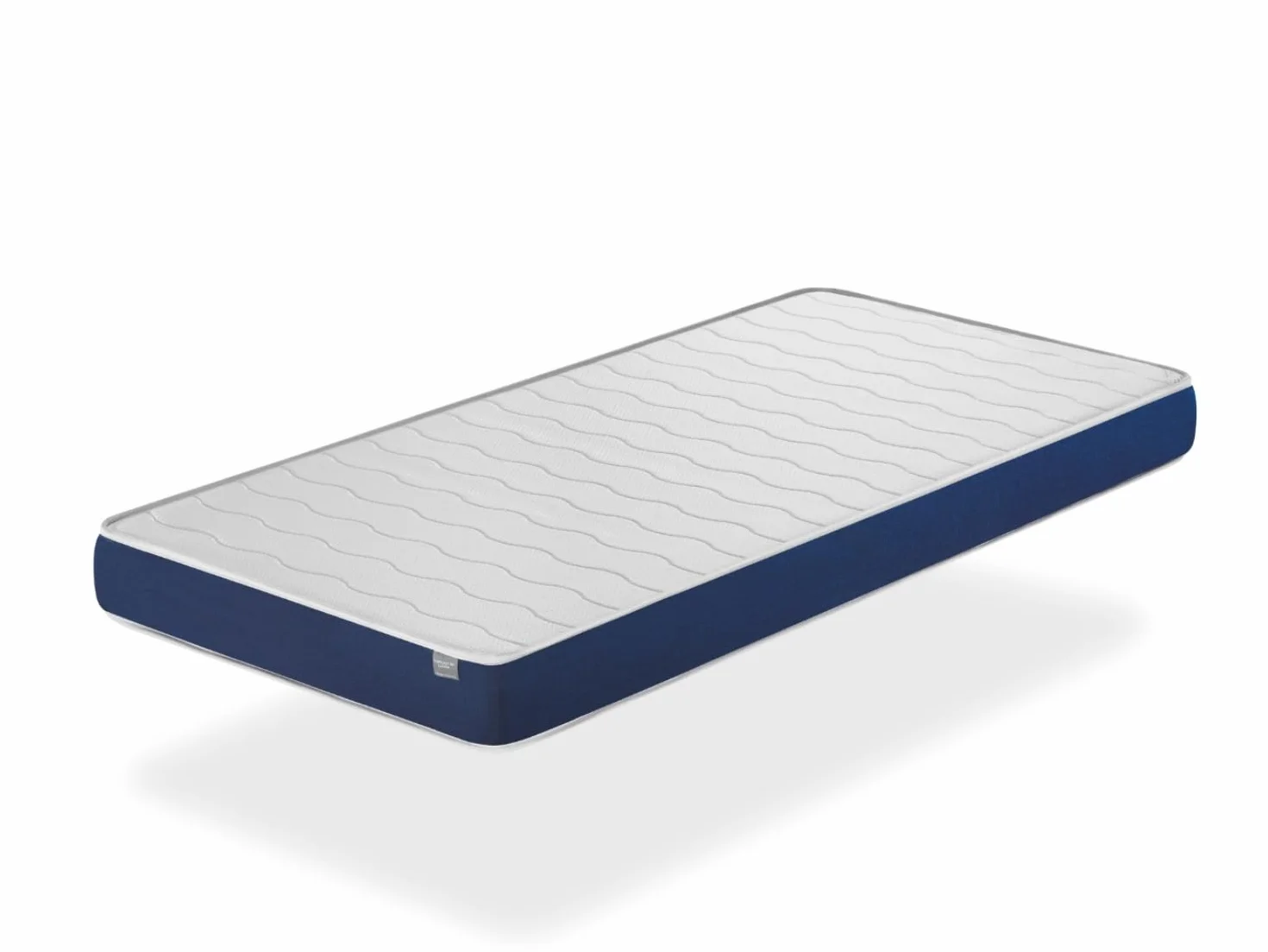 DORMISSIMO Materasso Lettino Bambino 70x140 BABY BLEU - ALTO 11 CM - Nucleo traforato e traspirante