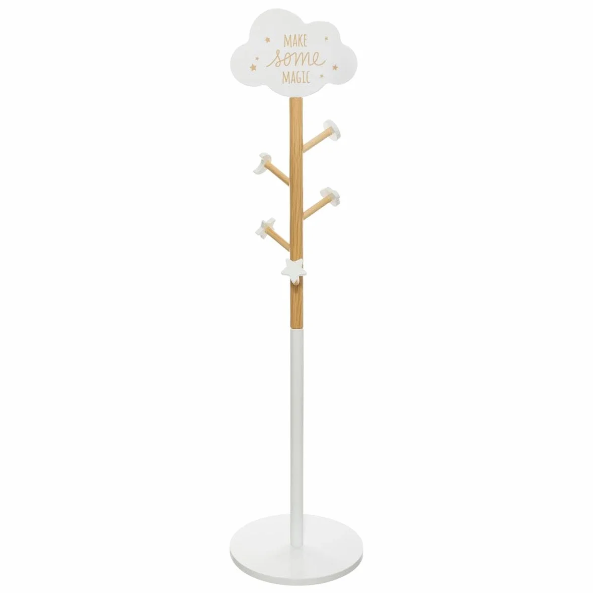 ATMOSPHERA CREATEUR D'INTERIEUR Appendiabiti per Bambini Nuvola Bianca h135cm
