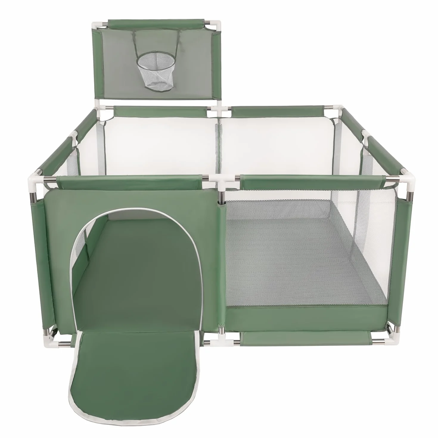 Selonis Recinto Per Bambini Con SENZA Palline, Verde