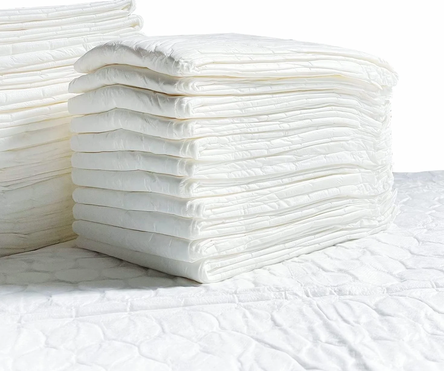 Fasciatoio monouso per bambini, 60 x 60 cm, 50 pezzi, 2 confezioni | Fasciatoio per bambini, assorbenti