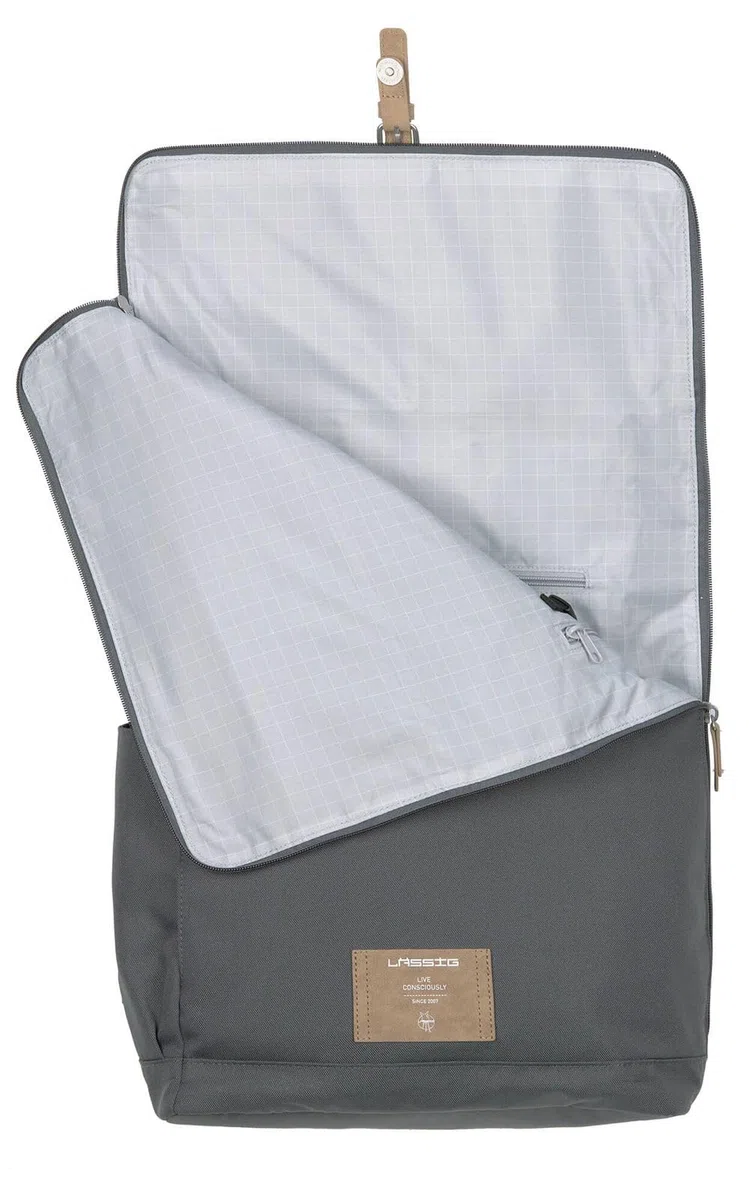Lässig Green Label Rolltop Backpack Anthracite