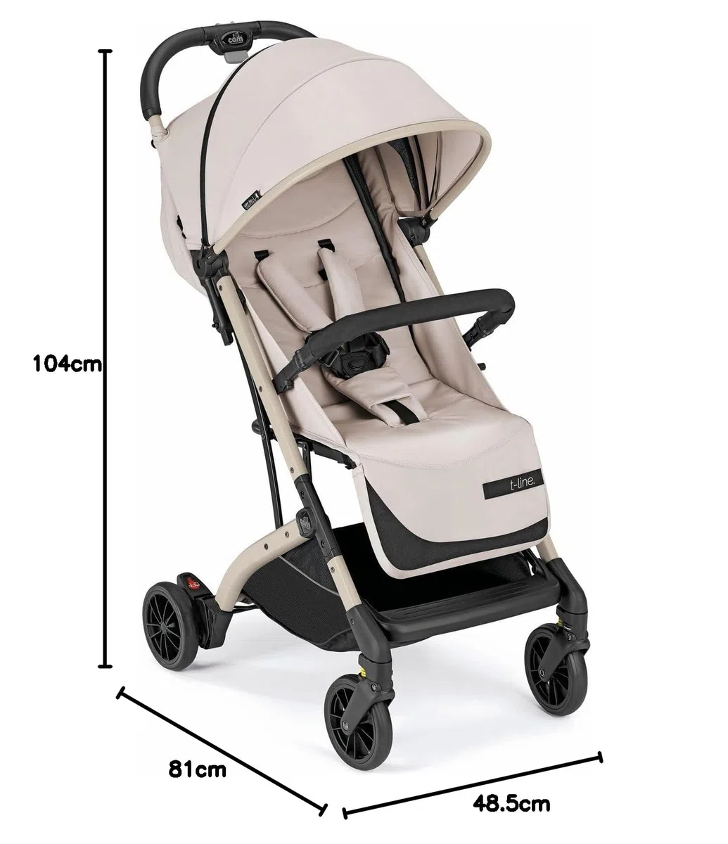 PASSEGGINO COMPASS 2.0 JACQUARD BEIGE COL. 203 CAM