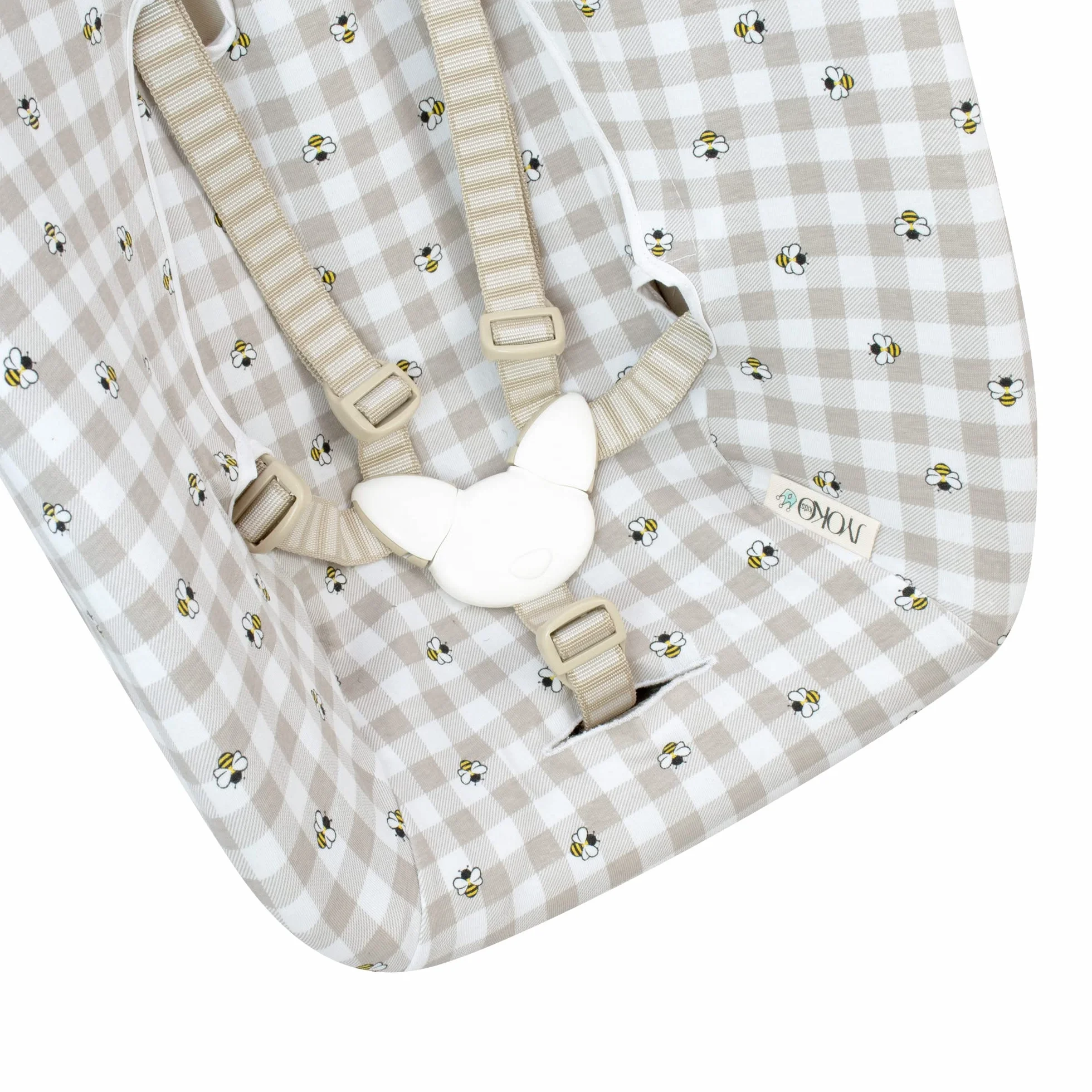 JYOKO KIDS Fodera in Cotone Compatibile con Stokke NewBorn (PICNIC VICHY)