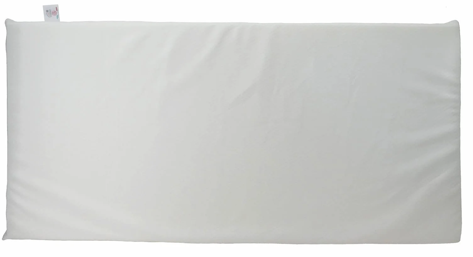 Casatessile Materasso per Lettino - Ideale per Viaggi, da Campeggio, è Sfoderabile e certificato OEKO-TEX Prodotto in Italia - 60x120x4 cm