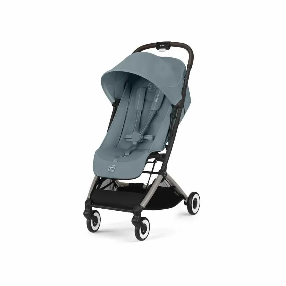 CYBEX Poussette ultra compacte ORFEO 4 roues Stormy Blue