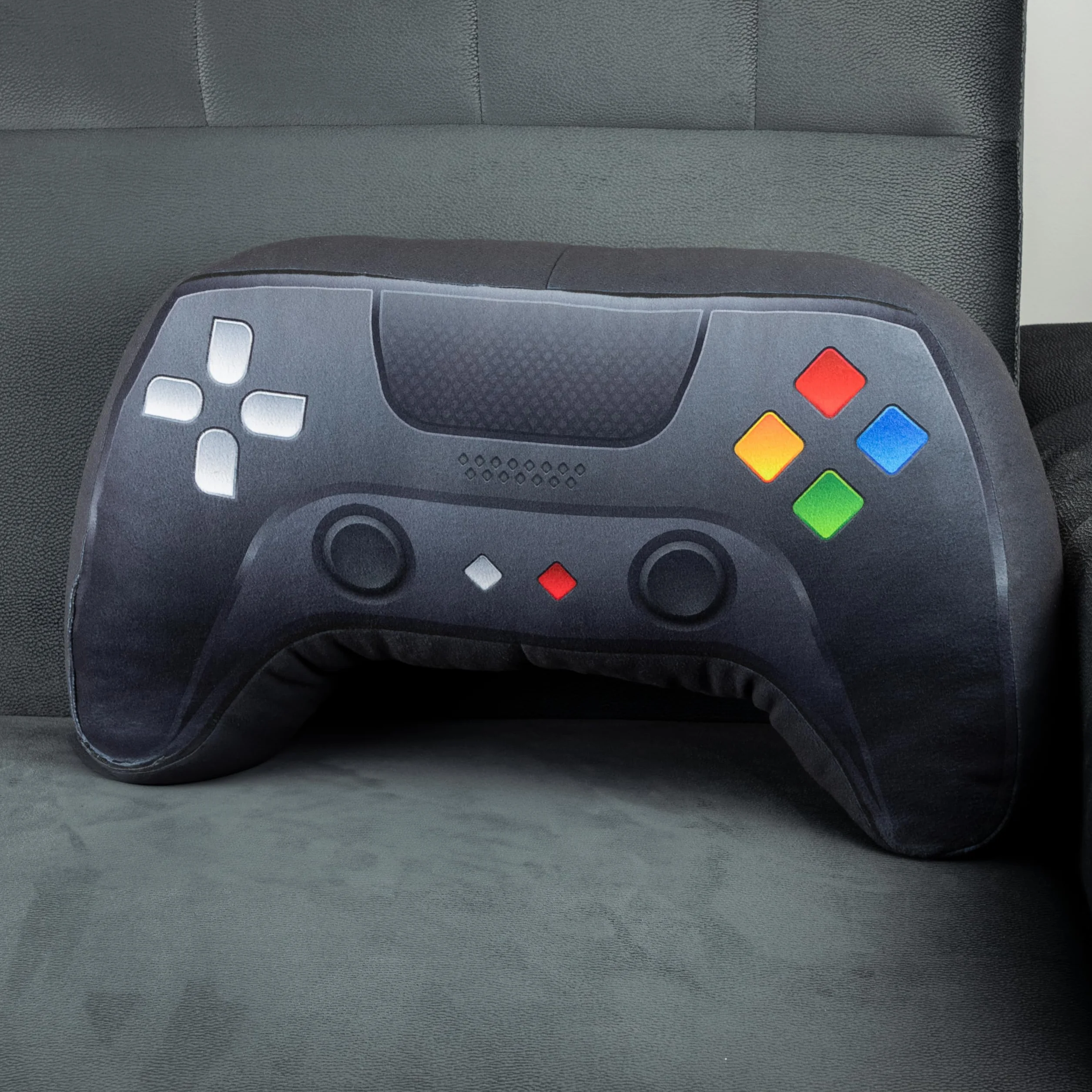 Froster Cuscino Controller Gigante, Cuscino Videogame 64x35 cm, Joystick, Regalo per Gamer, Ragazzo, Adolescente, Gaming Gadget Nerd, Videogiocatore, Play Videogiochi, Game