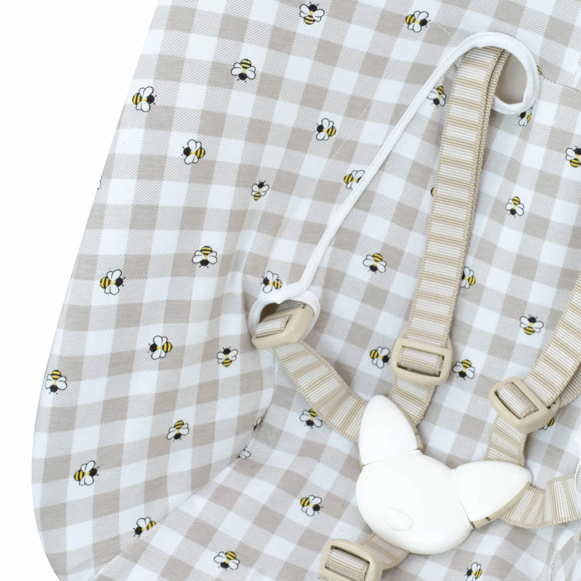 JYOKO KIDS Fodera in Cotone Compatibile con Stokke NewBorn (PICNIC VICHY)