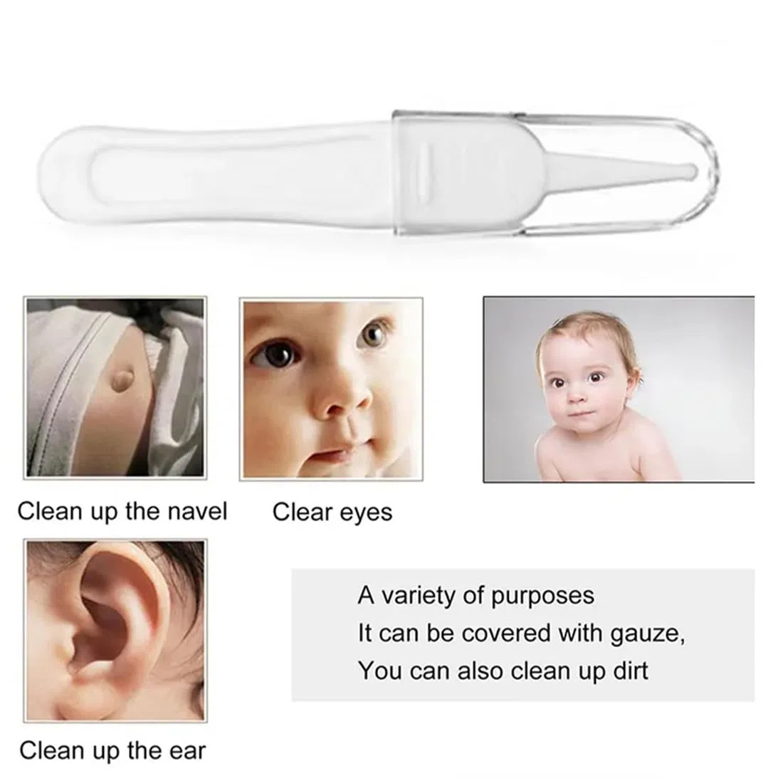 Baby Nose Pinzette, 5 pezzi Pinzette per Naso, Plastica Pinzette Nasali per Bambini, Baby Naso Pinzette, Pinzette per la Cura del Bambini, Pinzetta Pinzette Pulizia Naso Neonato Pinza
