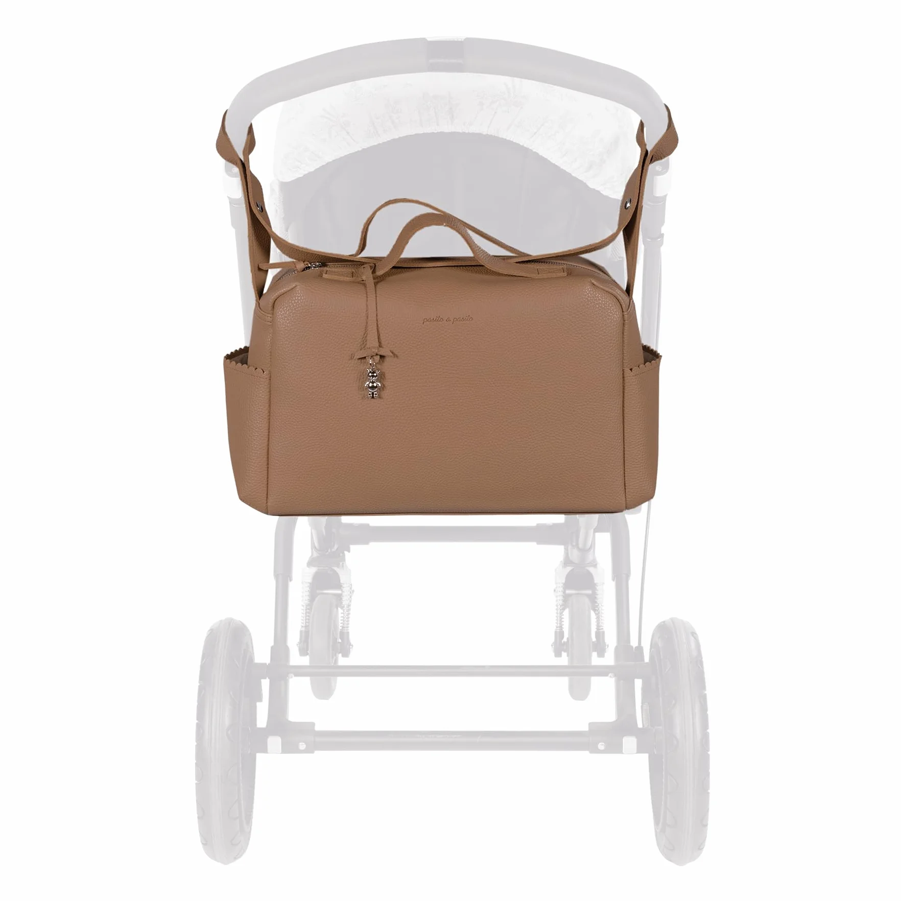 Borsa per pannolini Icon Rosa Beige Grigio Caramella